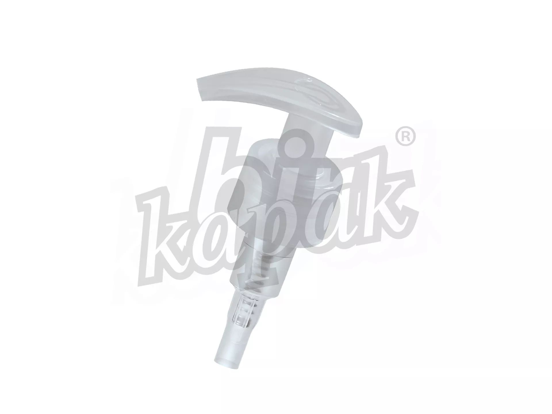 28/410 EVYAP MODEL DÜZ SIVI SABUN POMPASI (2 DOZAJ) - ŞEFFAF