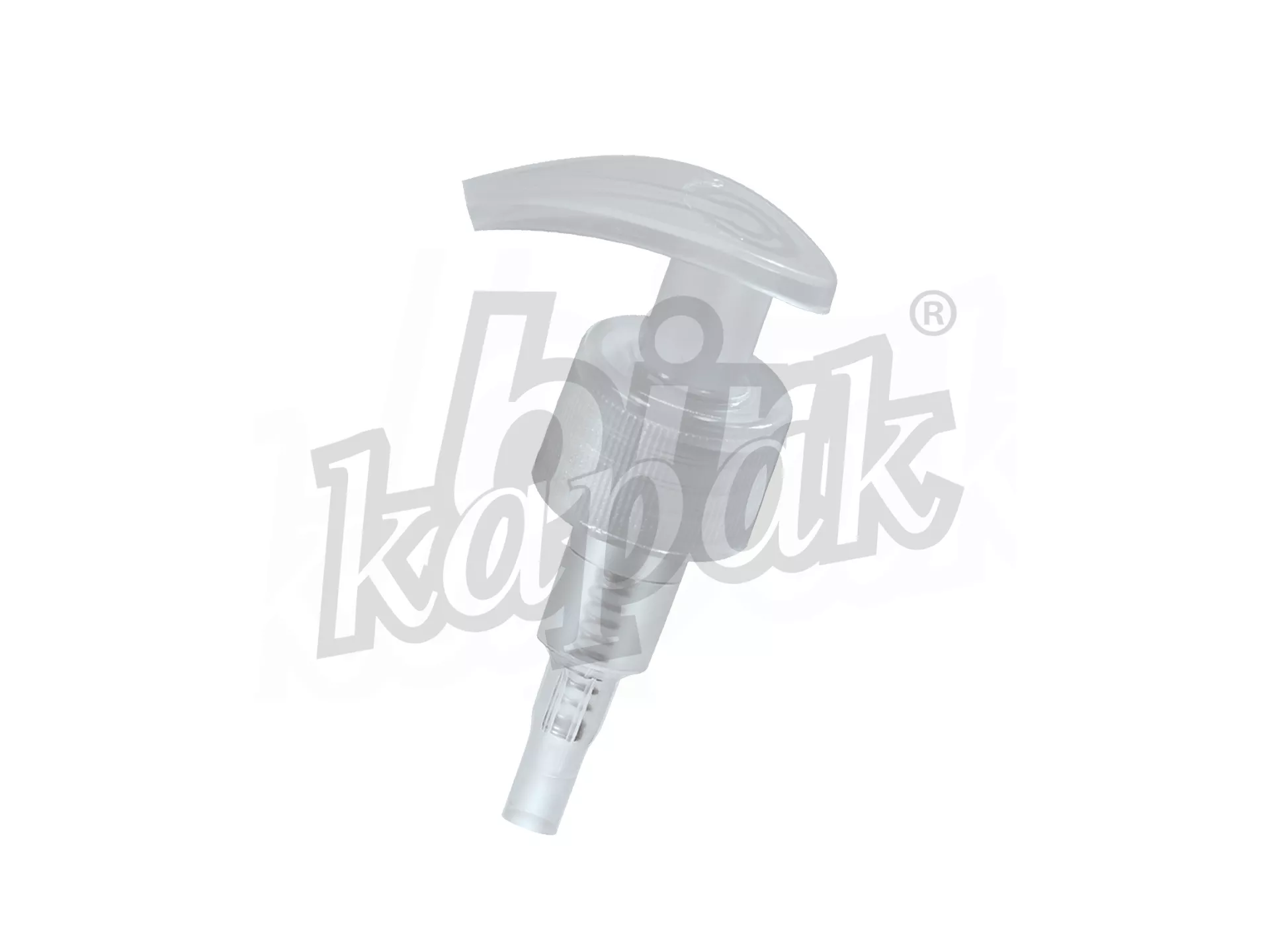 28/410 EVYAP MODEL TIRTIKLI SIVI SABUN POMPASI (2 DOZAJ) - ŞEFFAF