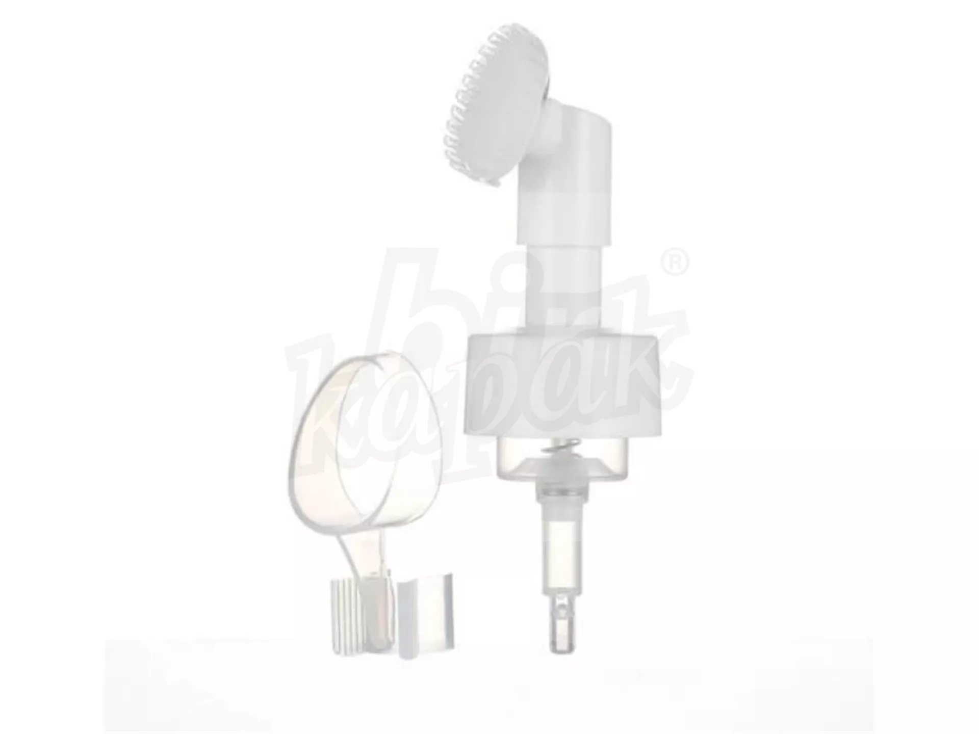 43/410 KÖPÜK POMPA SİLİKON FIRÇALI - BEYAZ