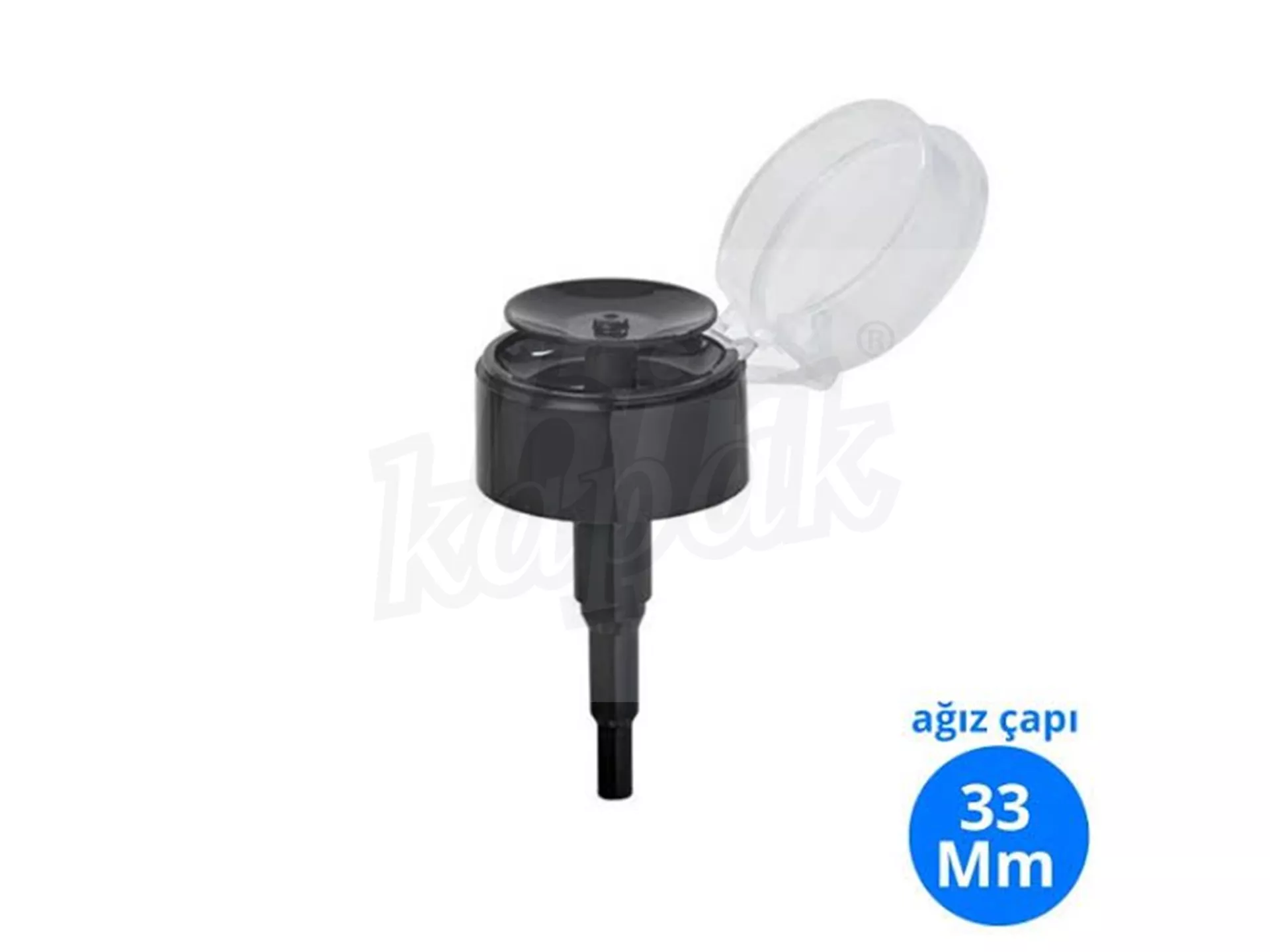 33 MM ACETONE PUMP - BLACK