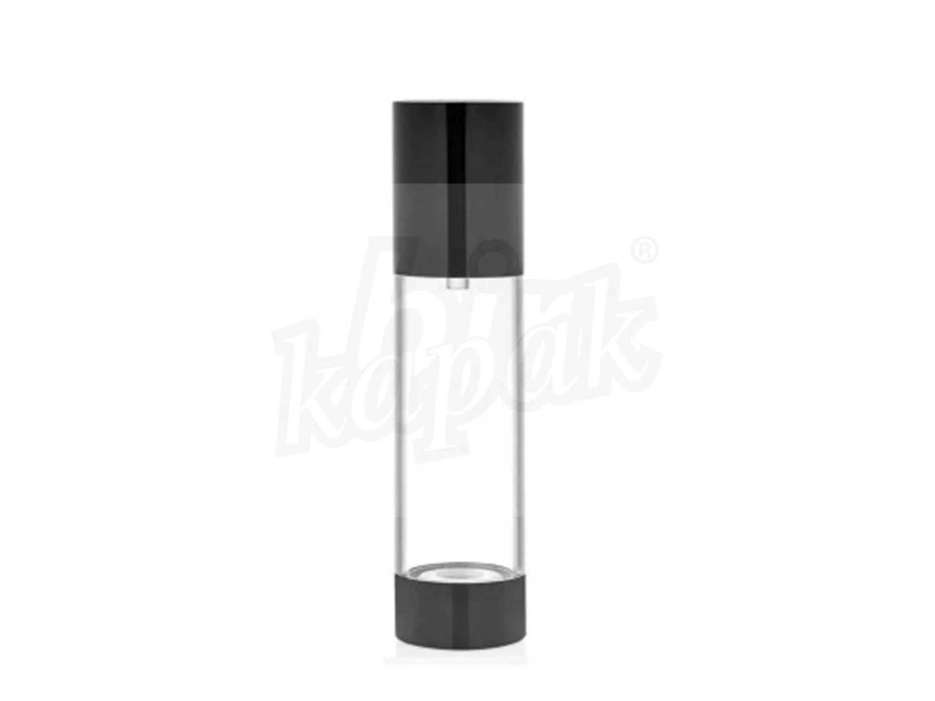 50 ML AIRLESS BOTTLE - BLACK