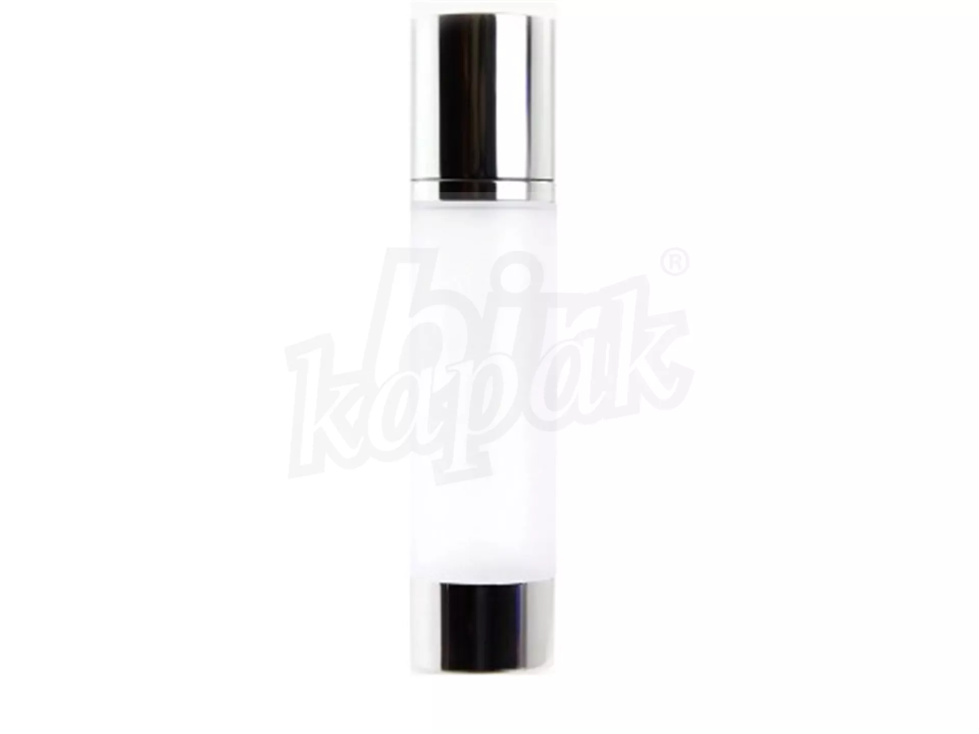 100 ML AIRLESS ŞİŞE - GÜMÜŞ
