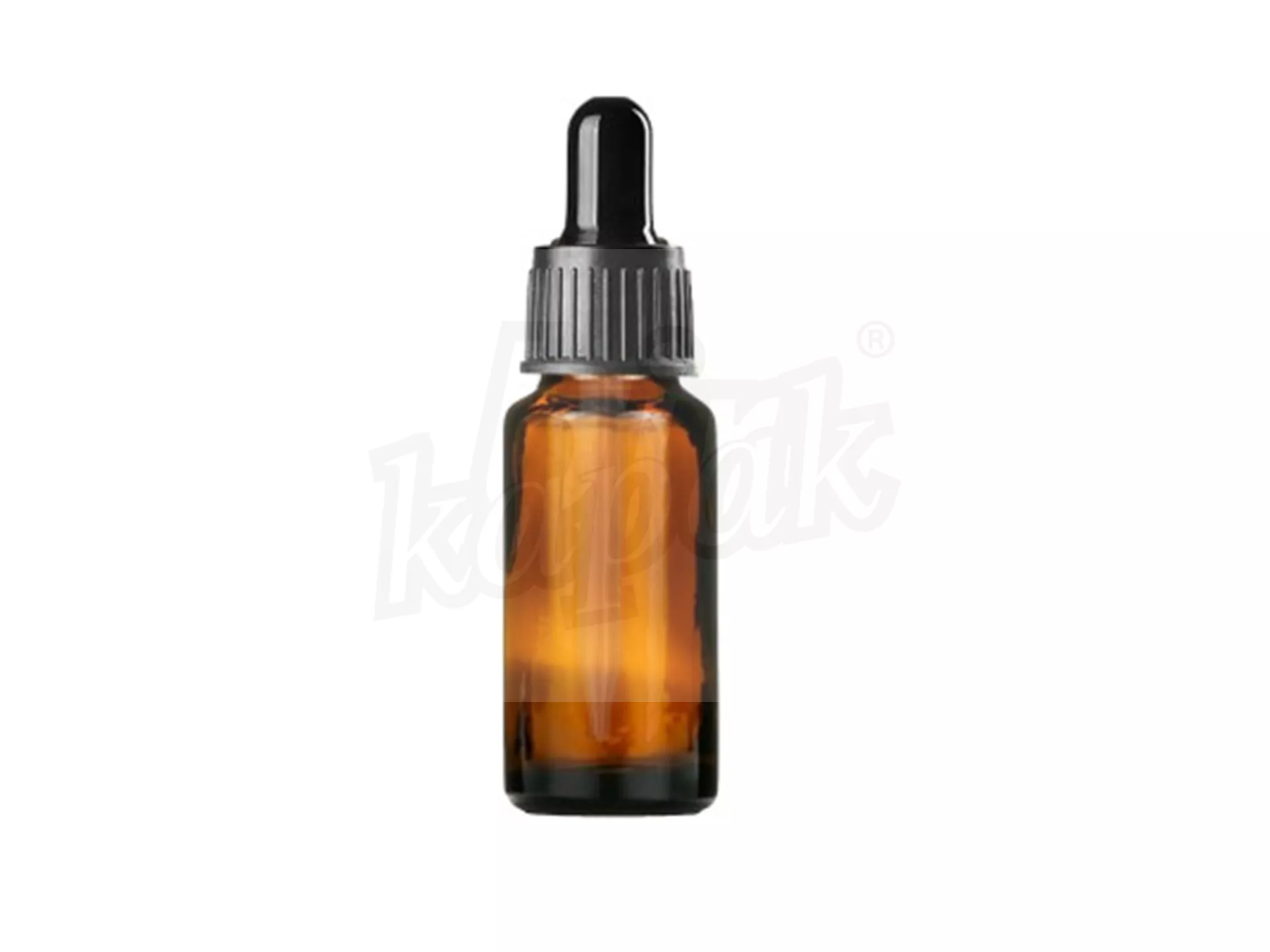 20 ML DROPPER ŞİŞE AMBER SİYAH CAM DAMLALIKLI - TAKIM