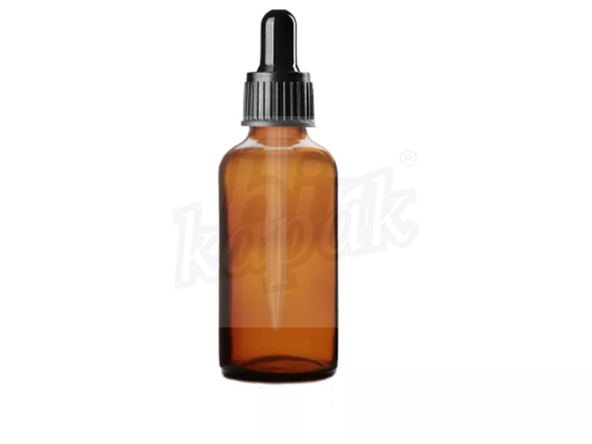 50 ML DROPPER ŞİŞE AMBER SİYAH CAM DAMLALIKLI - TAKIM