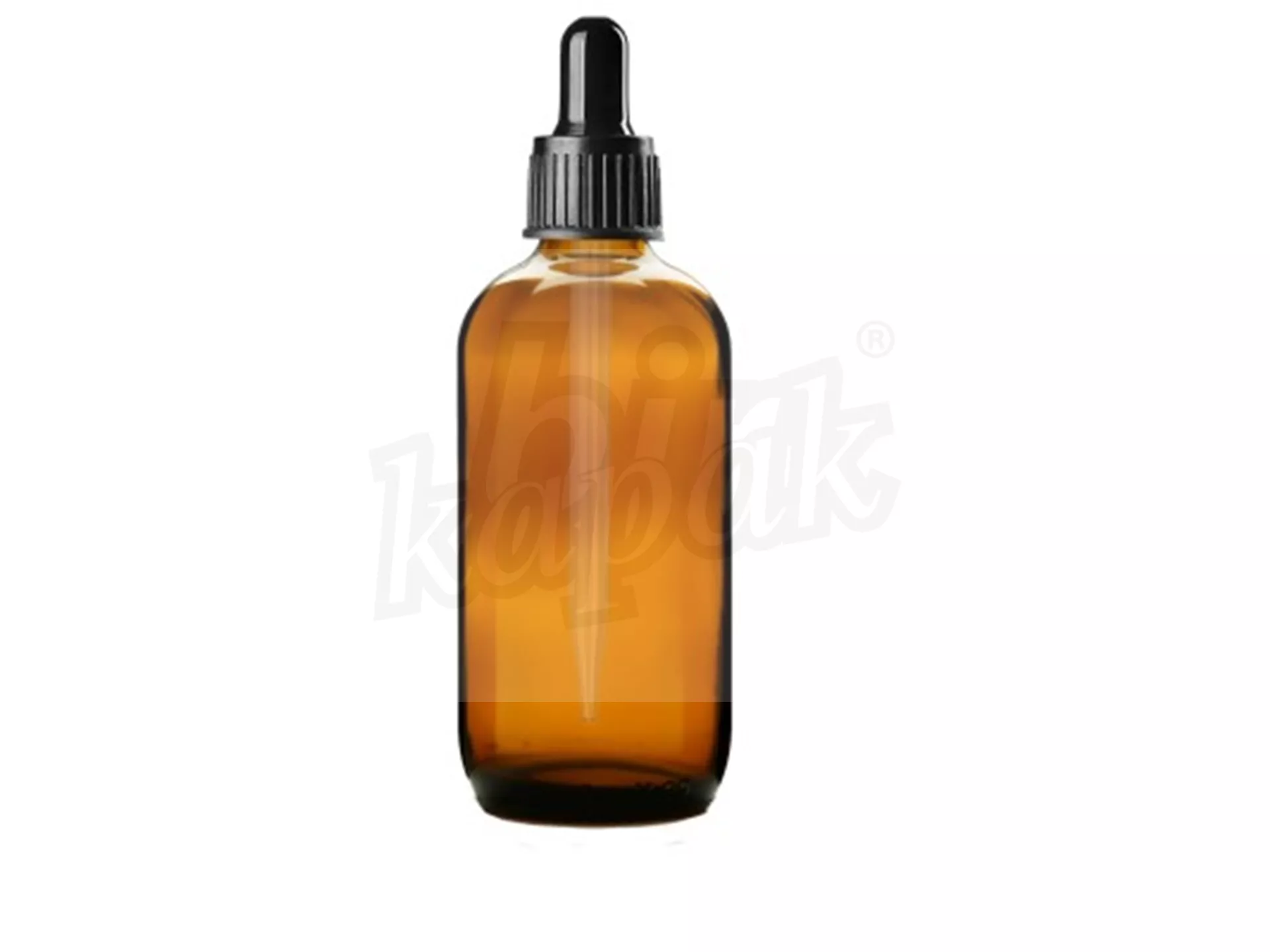 100 ML DROPPER ŞİŞE AMBER SİYAH CAM DAMLALIKLI - TAKIM