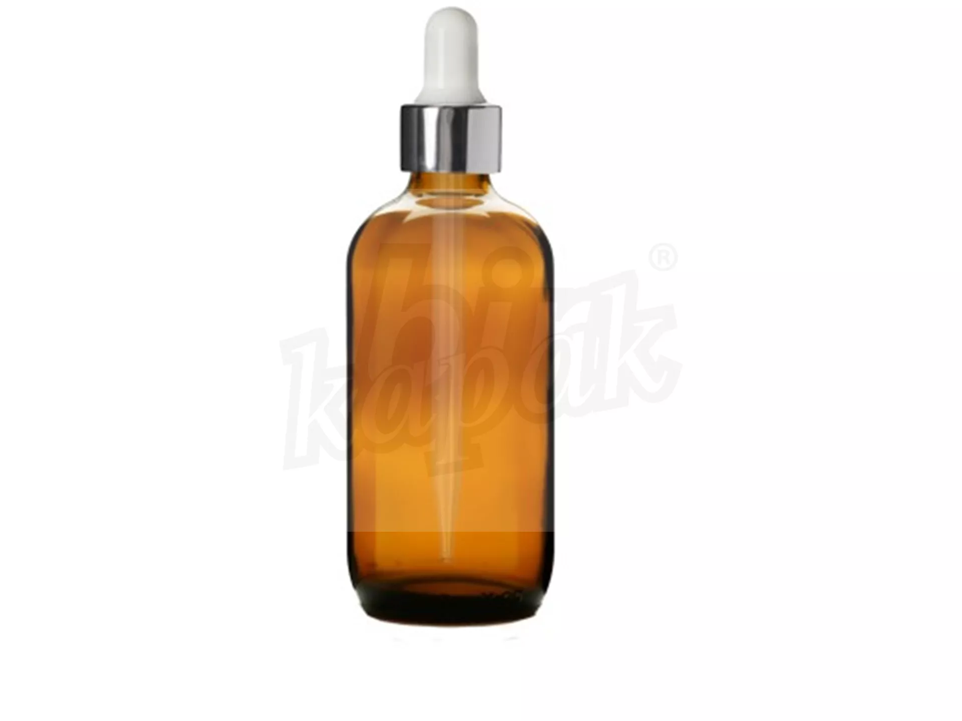 100 ML DAMLALIK ŞİŞE AMBER GÜMÜŞ BEYAZ CAM DAMLALIKLI - TAKIM