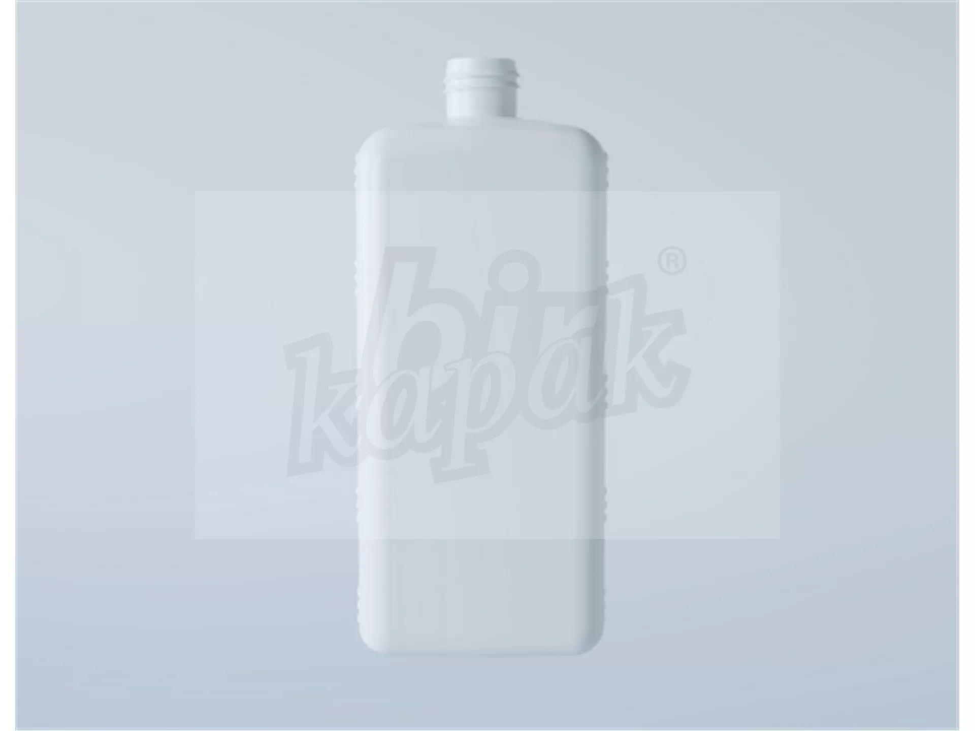 زجاجة زاوية 1000 CC من البولي ايثيلين