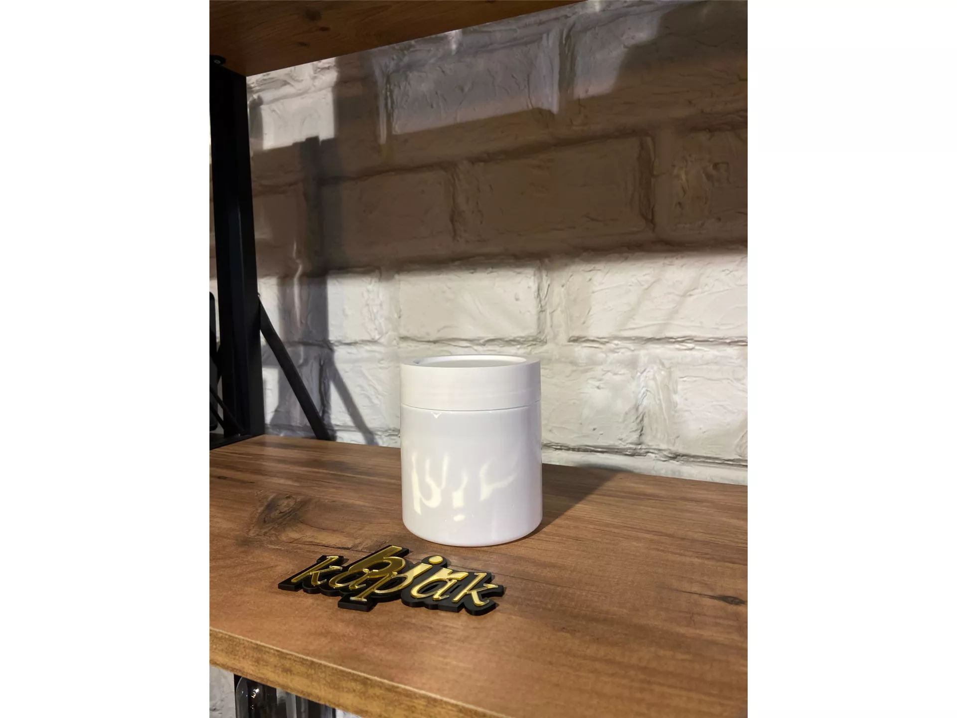 500 ML STANDART KAVANOZ BEYAZ - 89 MM TRK KAPAK BEYAZ