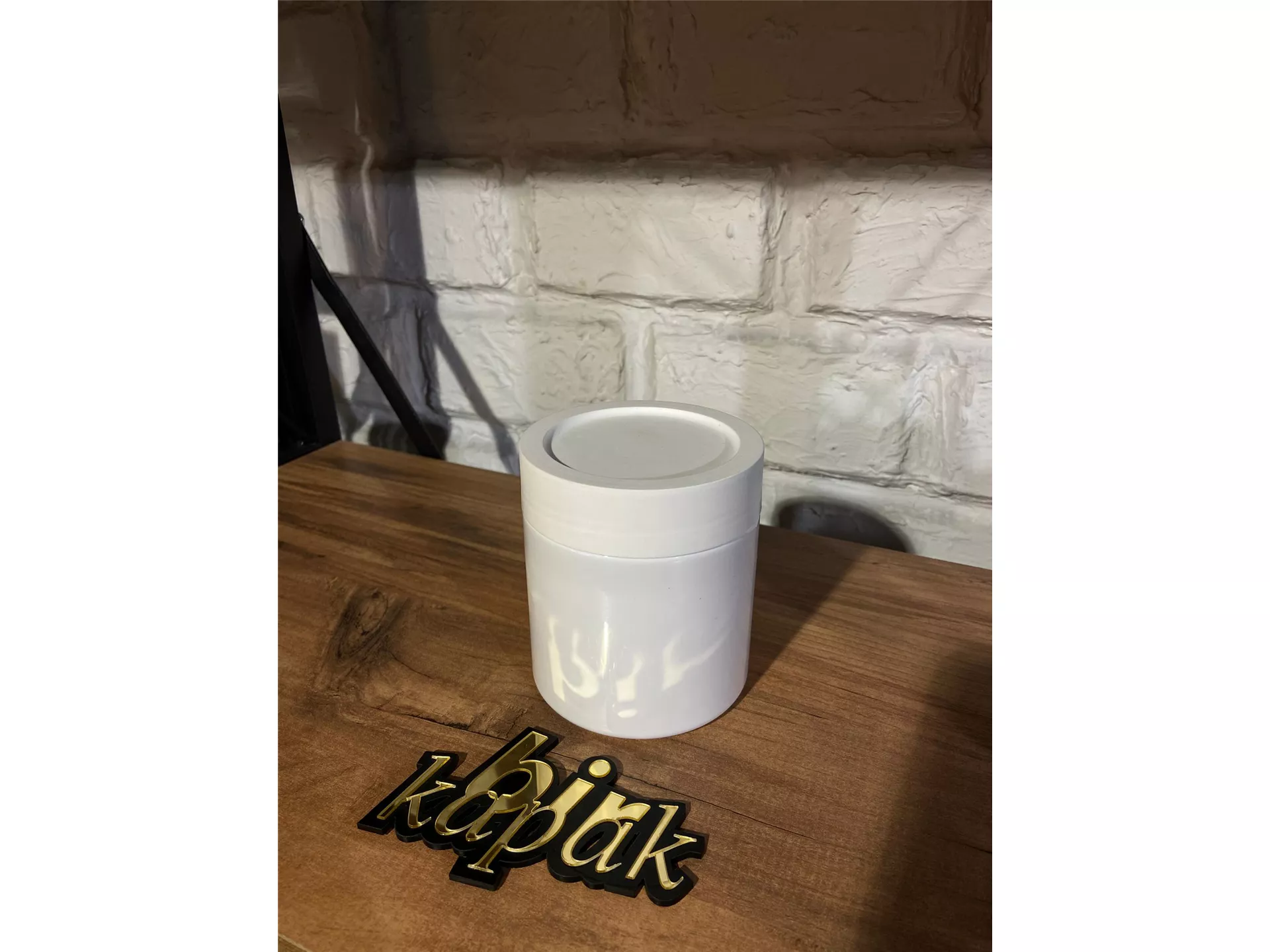 500 ML STANDART KAVANOZ BEYAZ - 89 MM TRK KAPAK BEYAZ