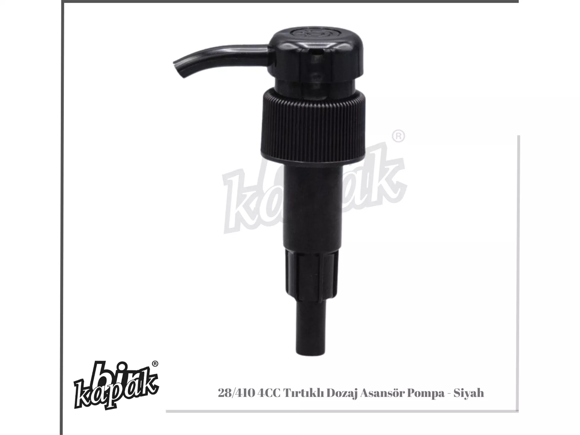 28/410 4CC DOSING PUMP / BLACK