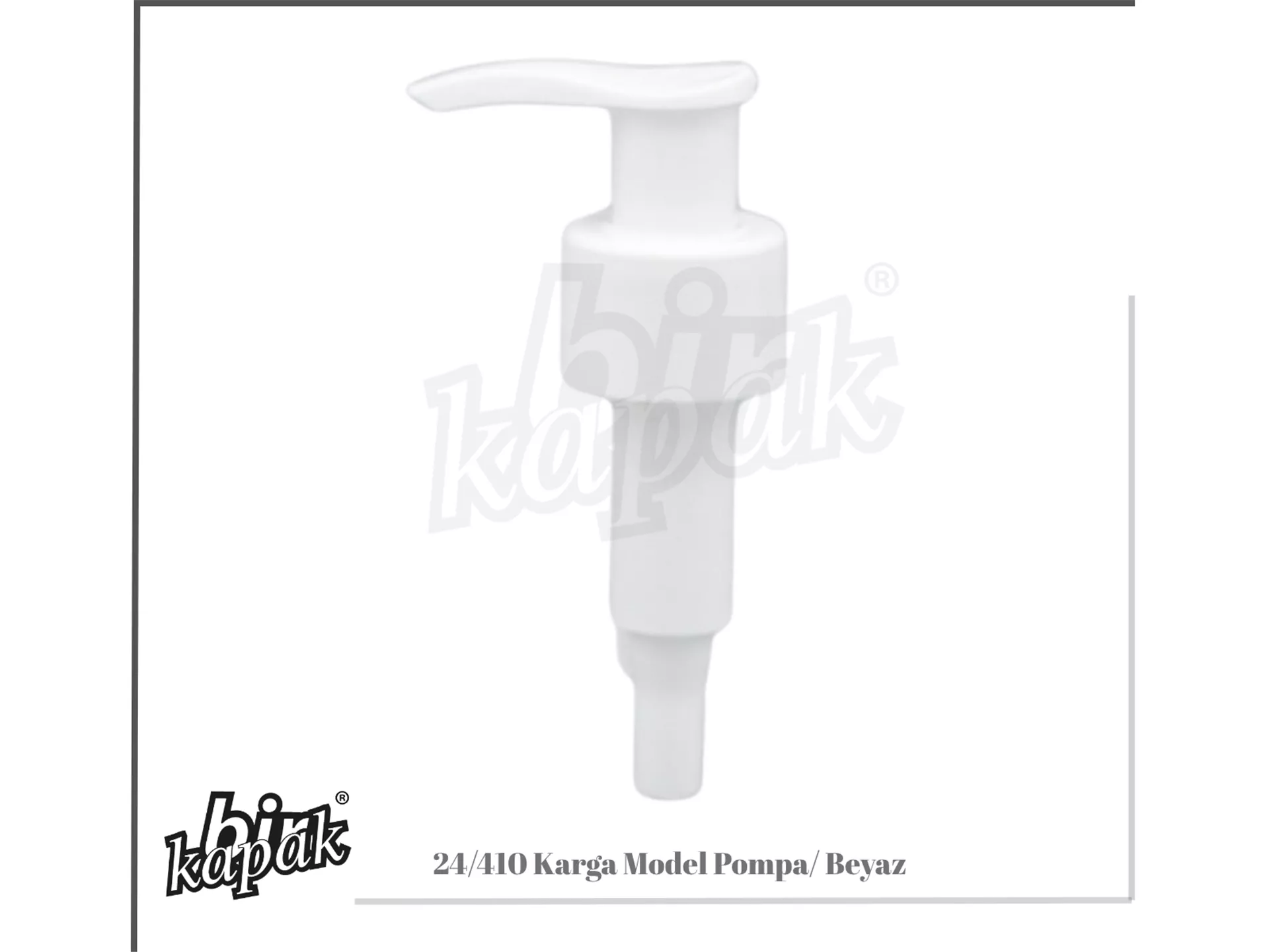 24/410 KARGA MODEL PUMP / WHITE