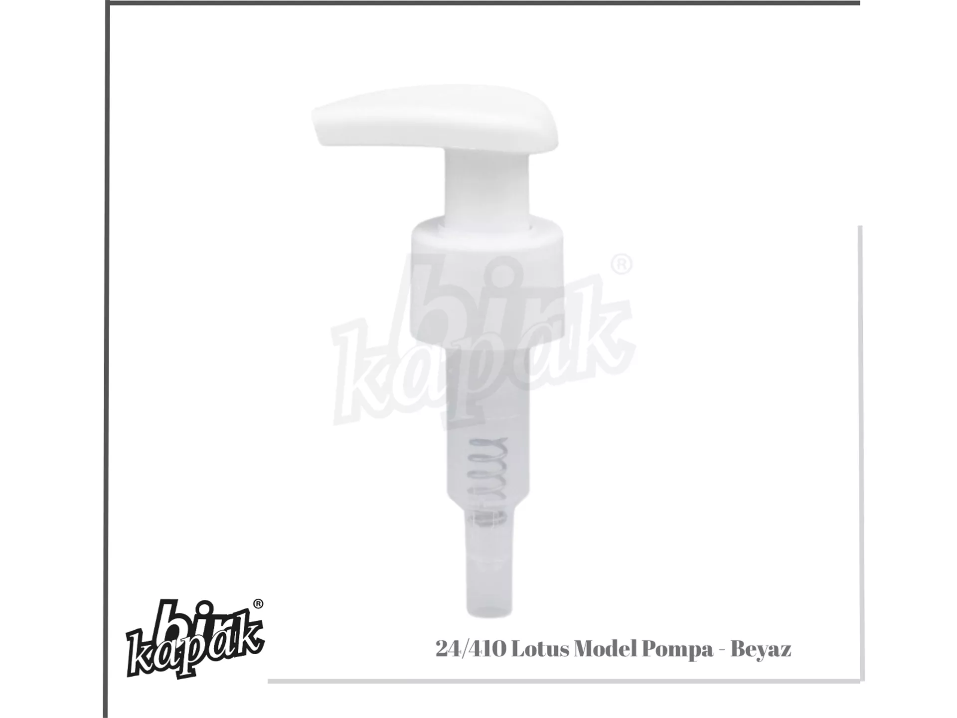 24/410 LOTUS POMPA / BEYAZ