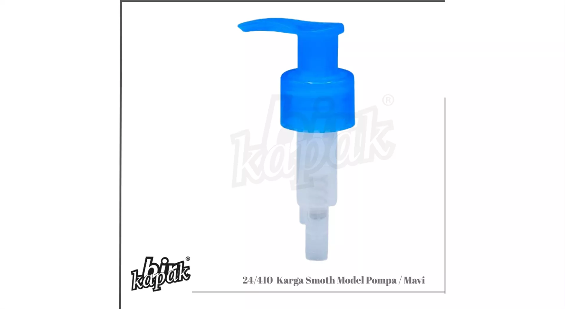 24/410 KARGA MODEL PUMP / BLUE