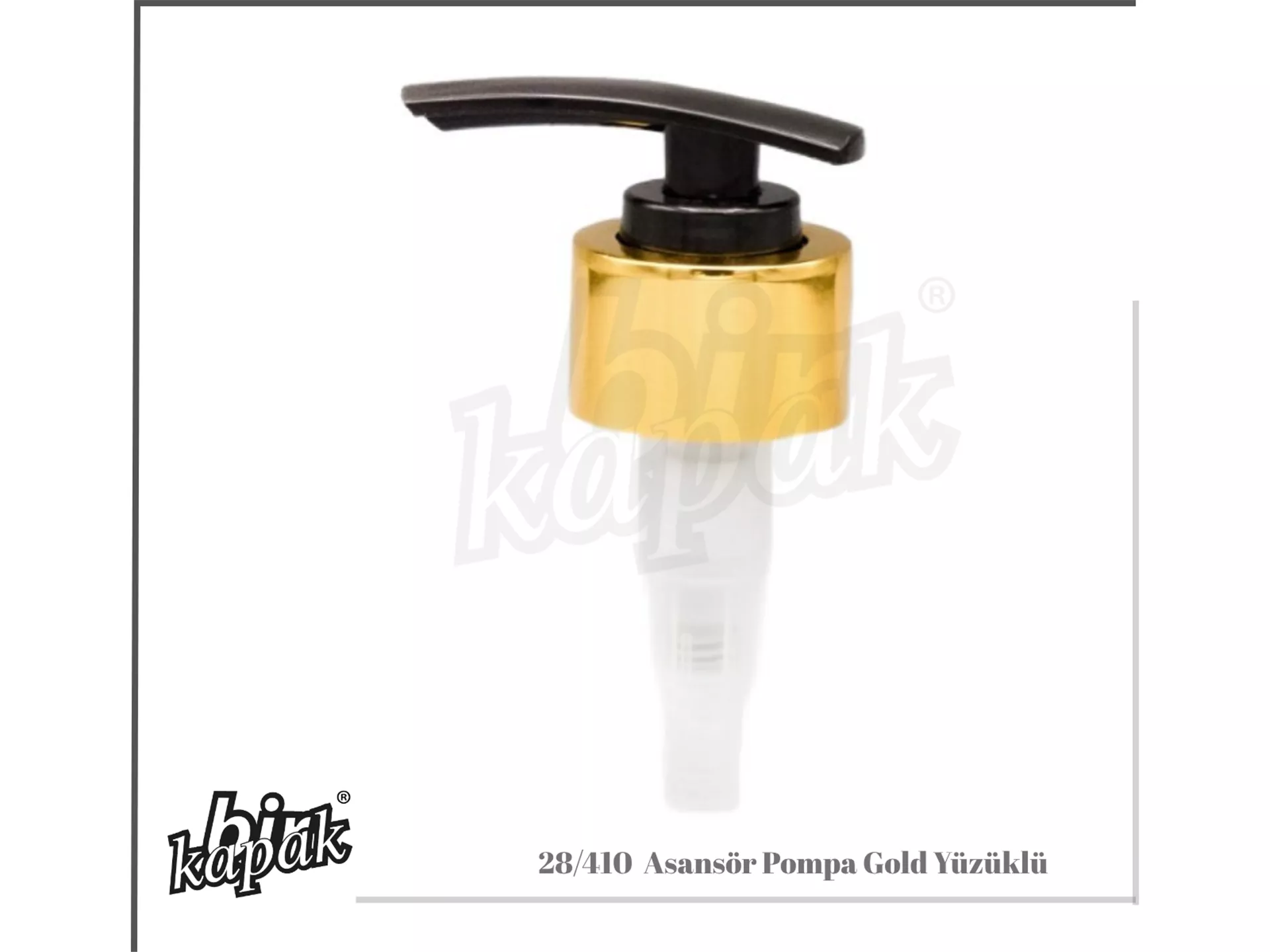 28/410 ELEVATOR PUMP / WITH GOLD RINGS