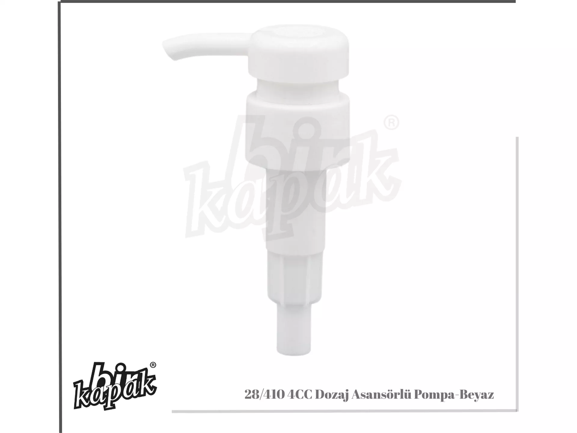 28/410 4CC DOSING PUMP / WHITE