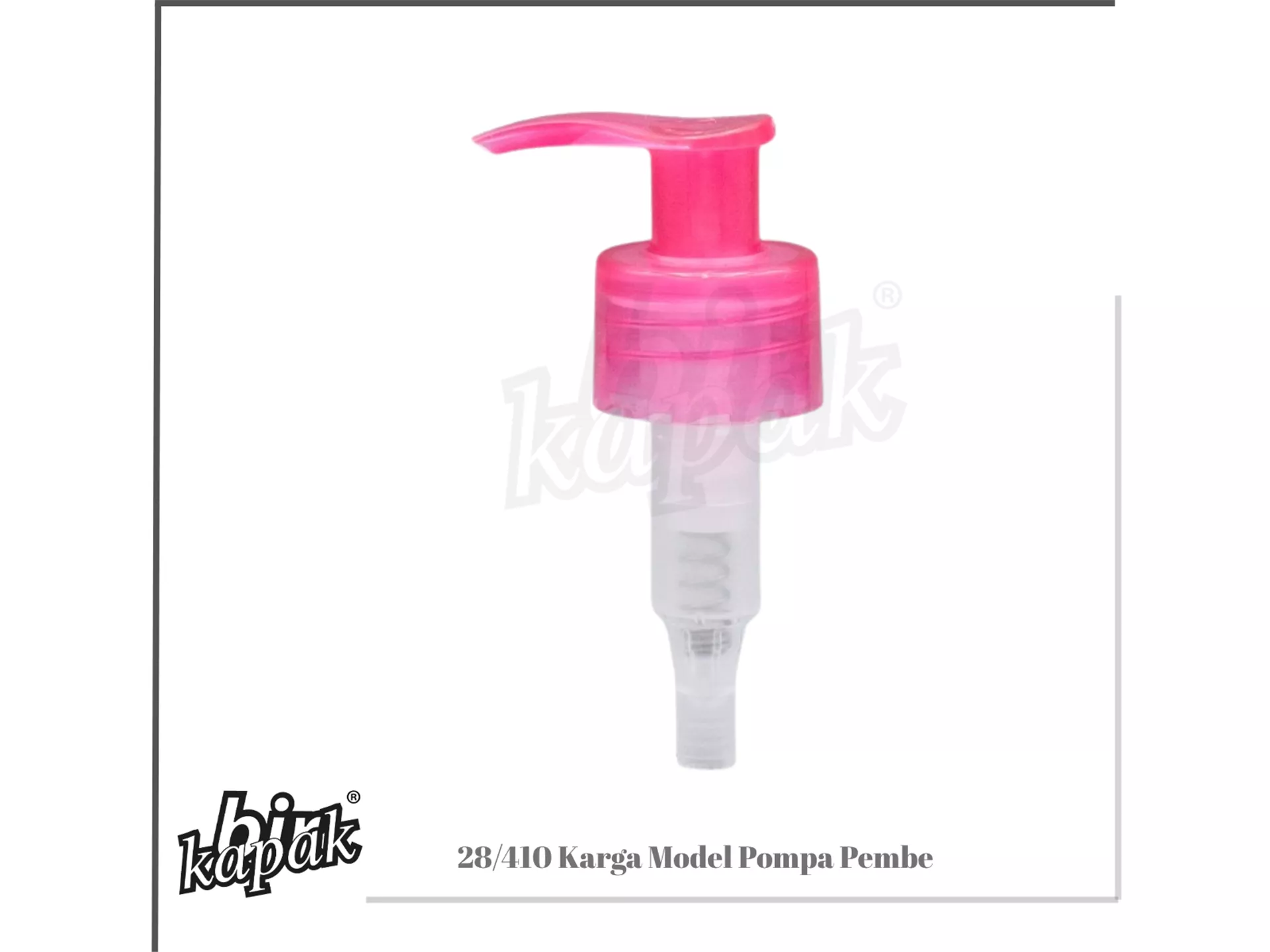 28/410 KARGA MODEL POMPA / PEMBE