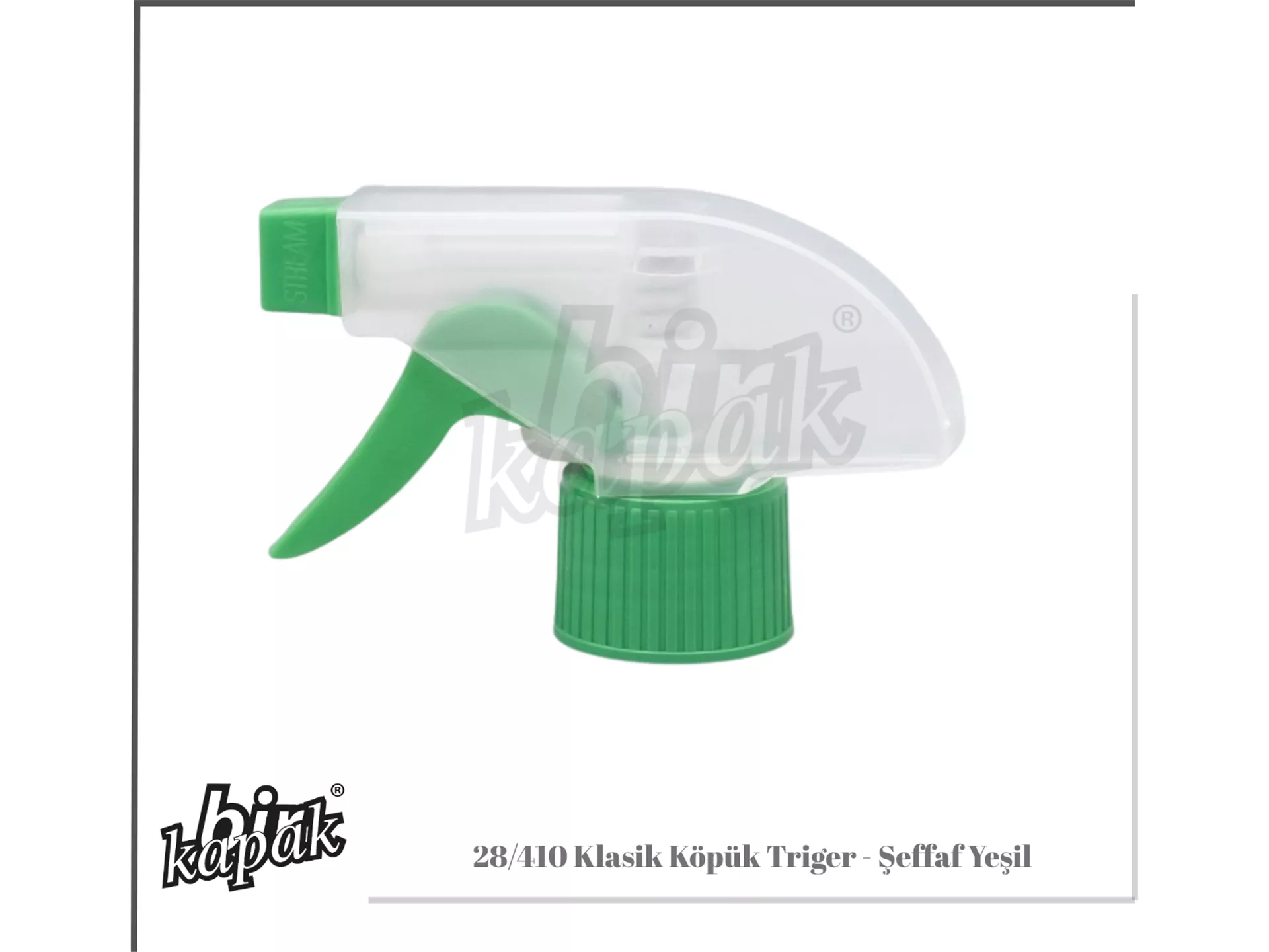 28/410 CLASSIC TIMING BELT TRANSPARENT / GREEN