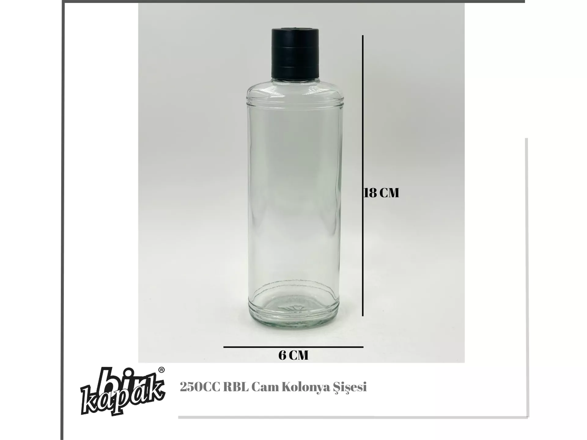 250CC RBL KOLONYA ŞİŞESİ