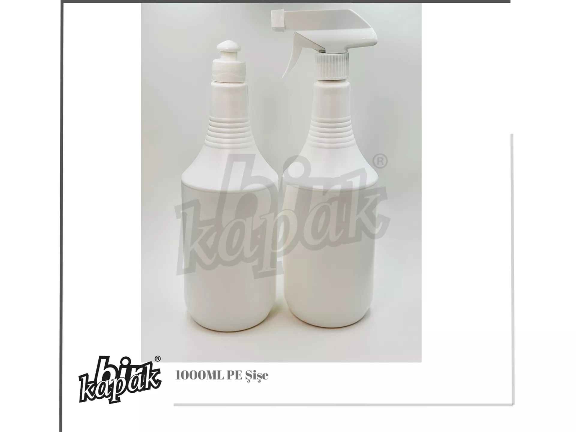 1000ML BOYUNLU PE ŞİŞE