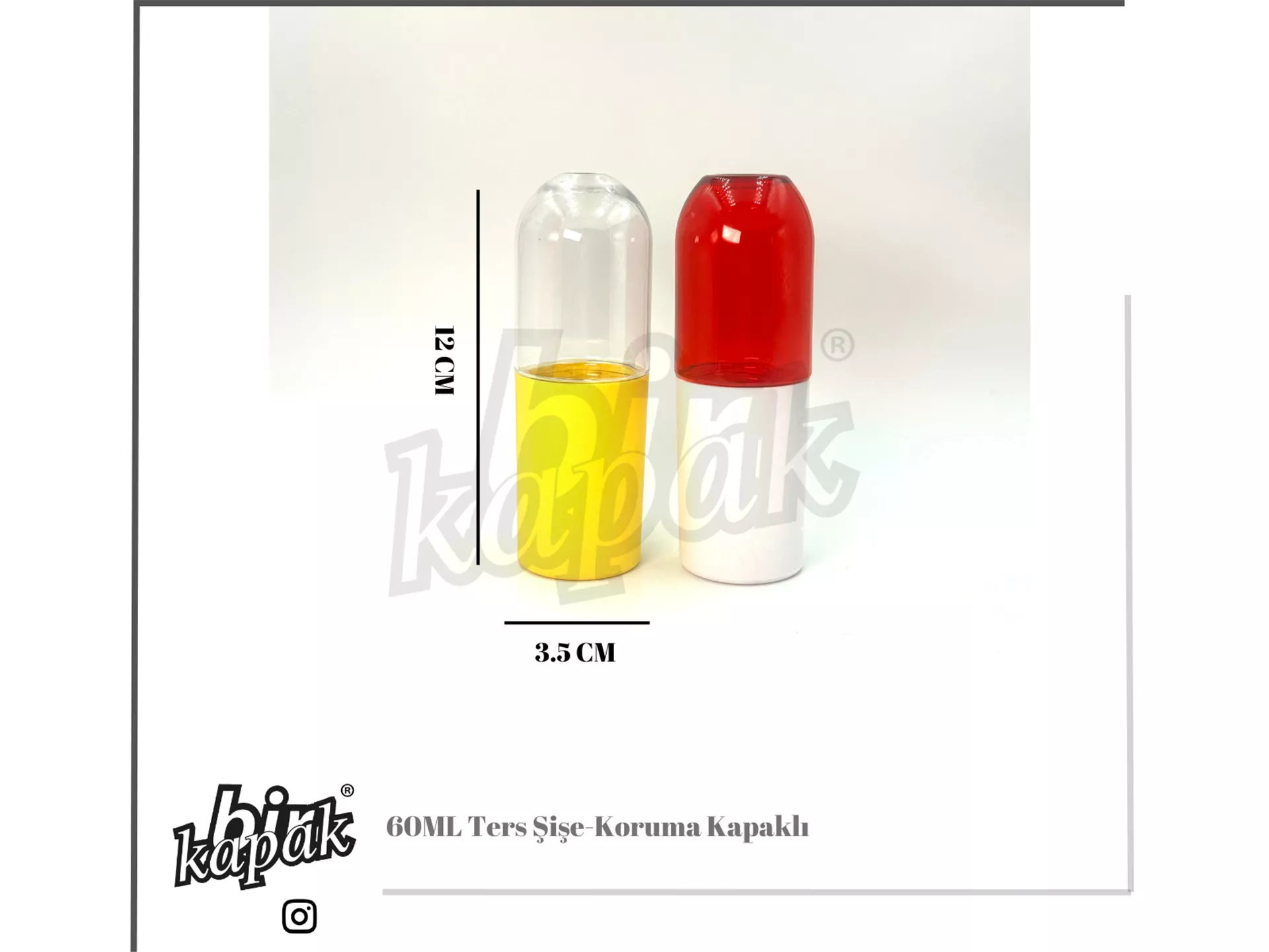 60ML INVERTED BOTTLE PROTECTIVE CAP