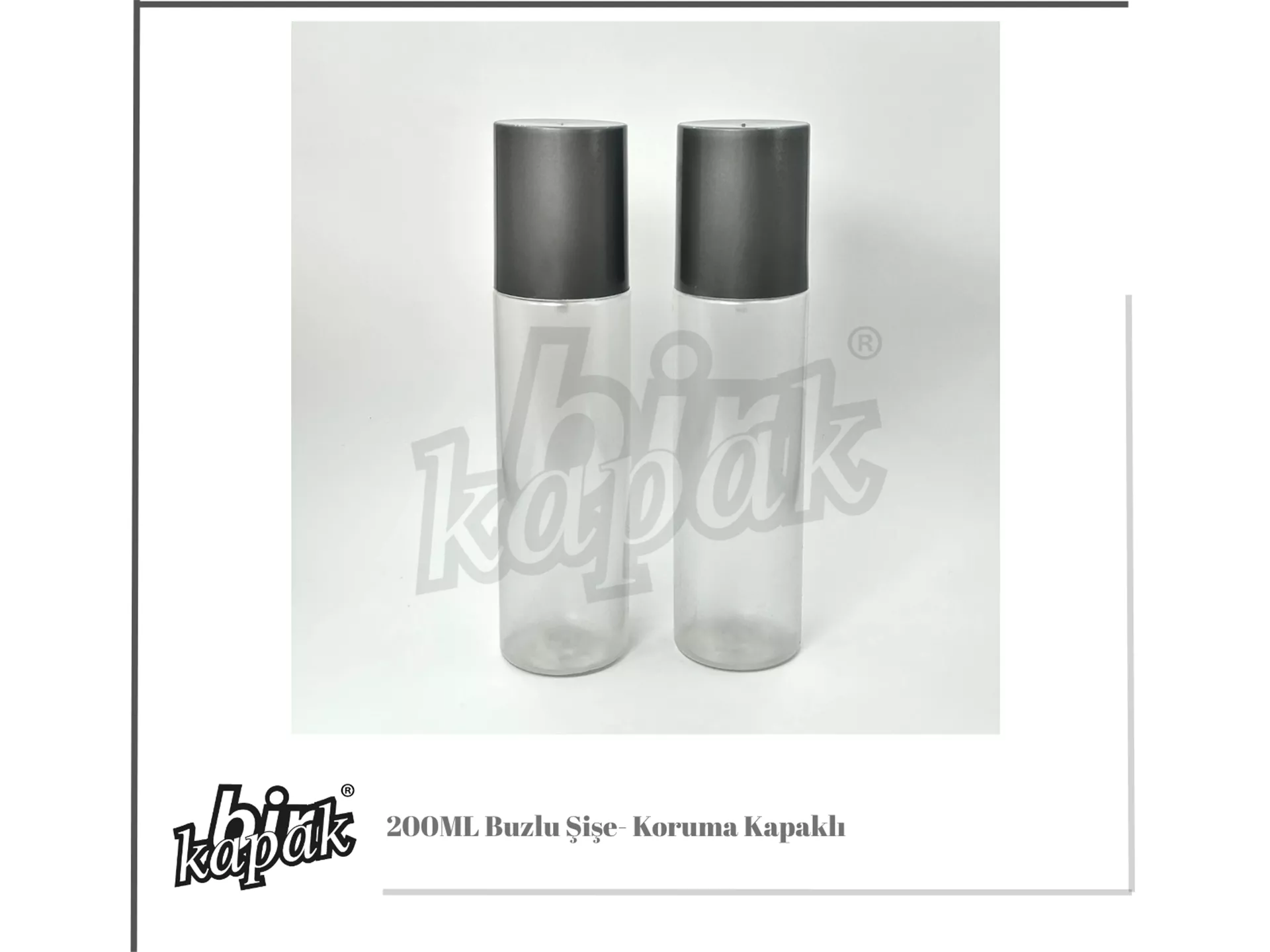 200ML BUZLU TONİK ŞİŞE / KORUMA KAPAKLI