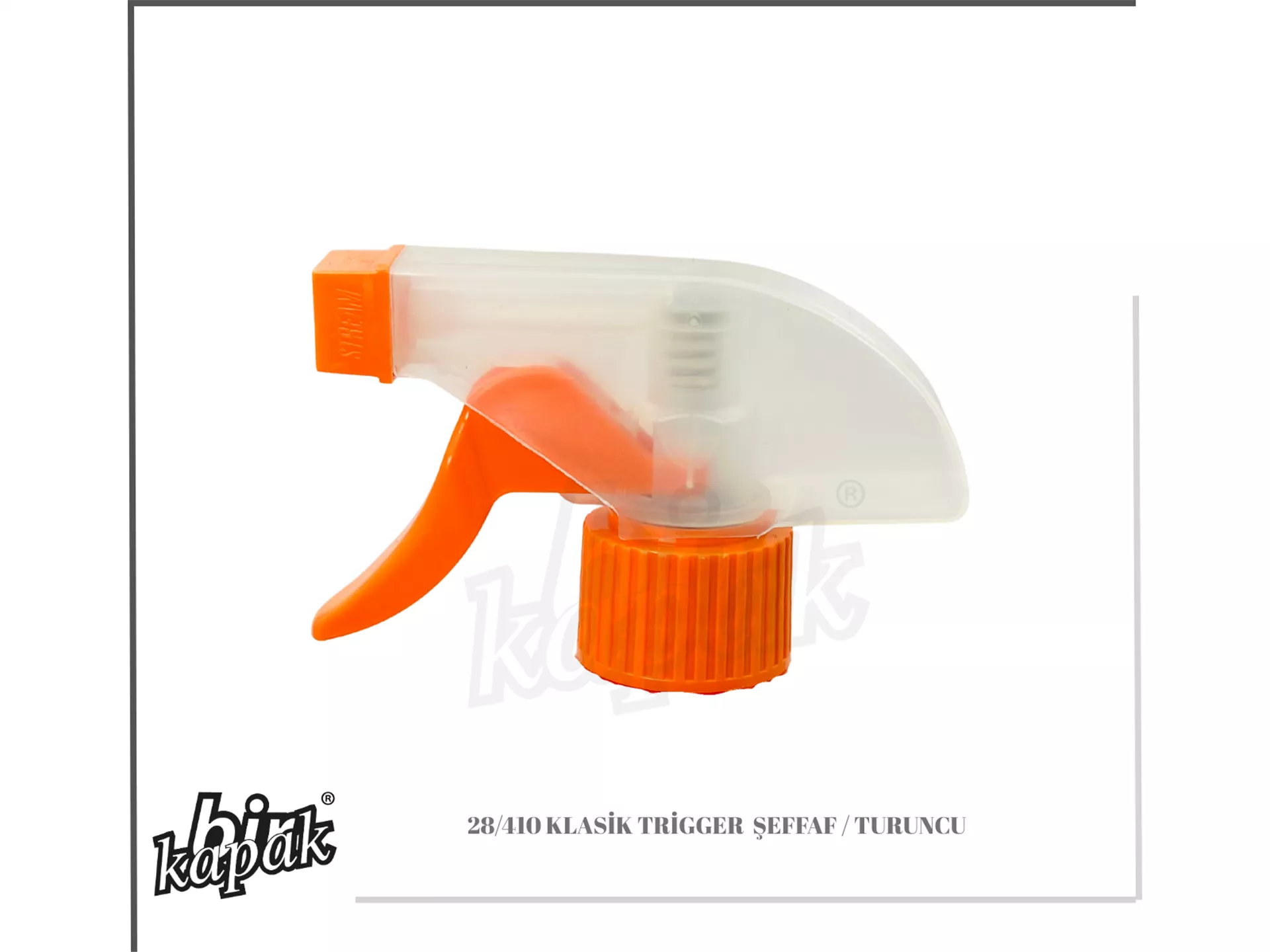 28/410 CLASSIC TIMING BELT CLEAR / ORANGE