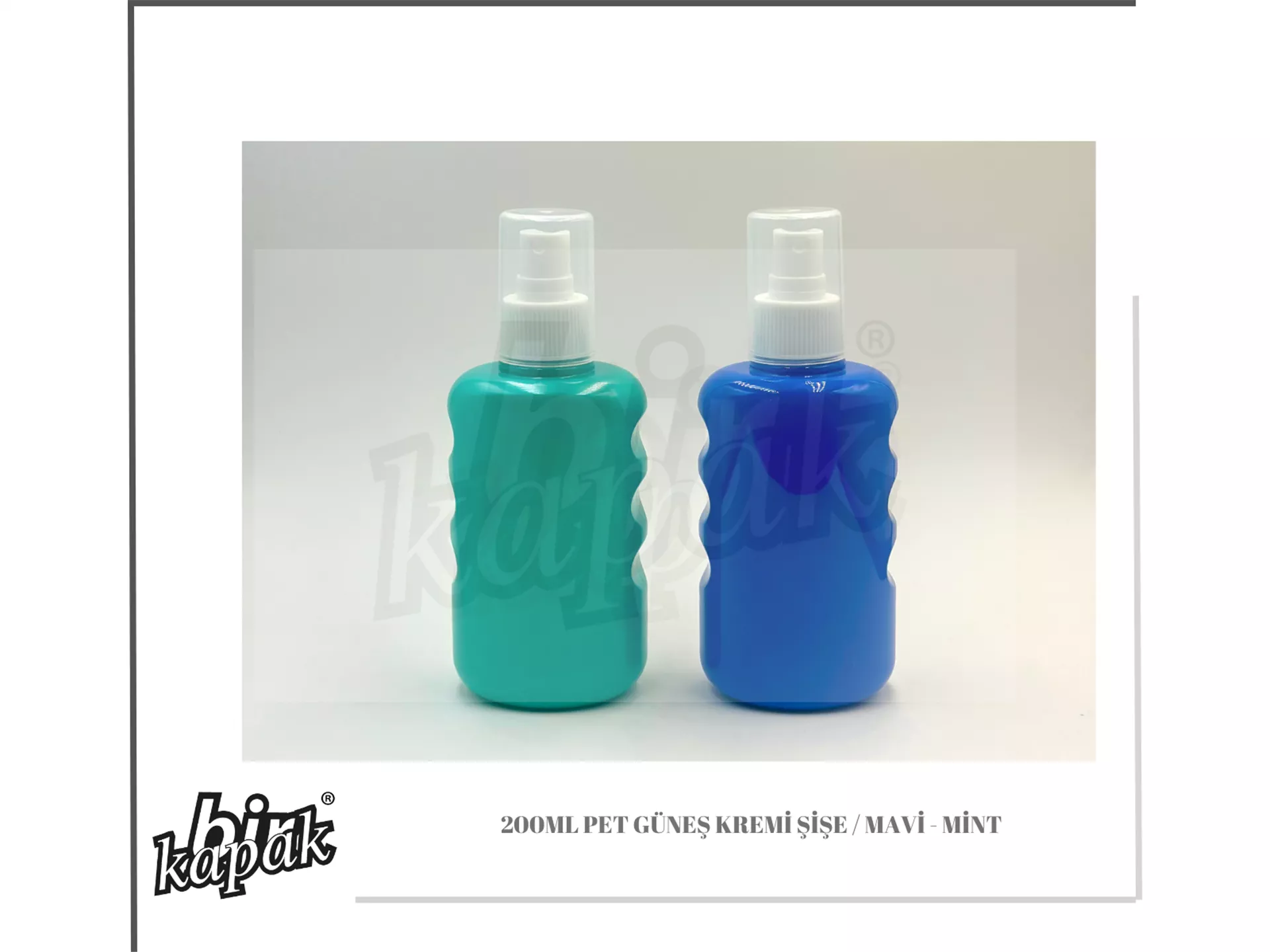 200ml Sunscreen Bottle