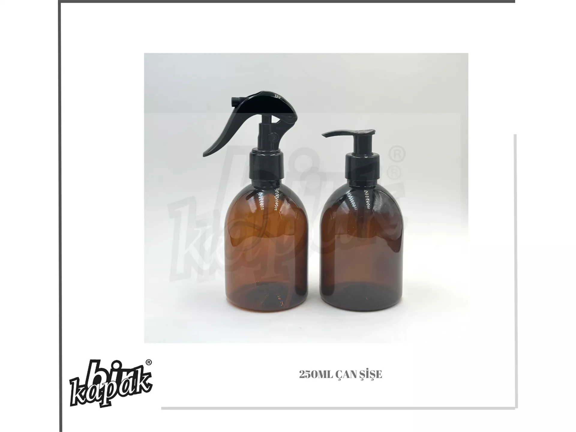250ML ÇAN ŞİŞE /  AMBER