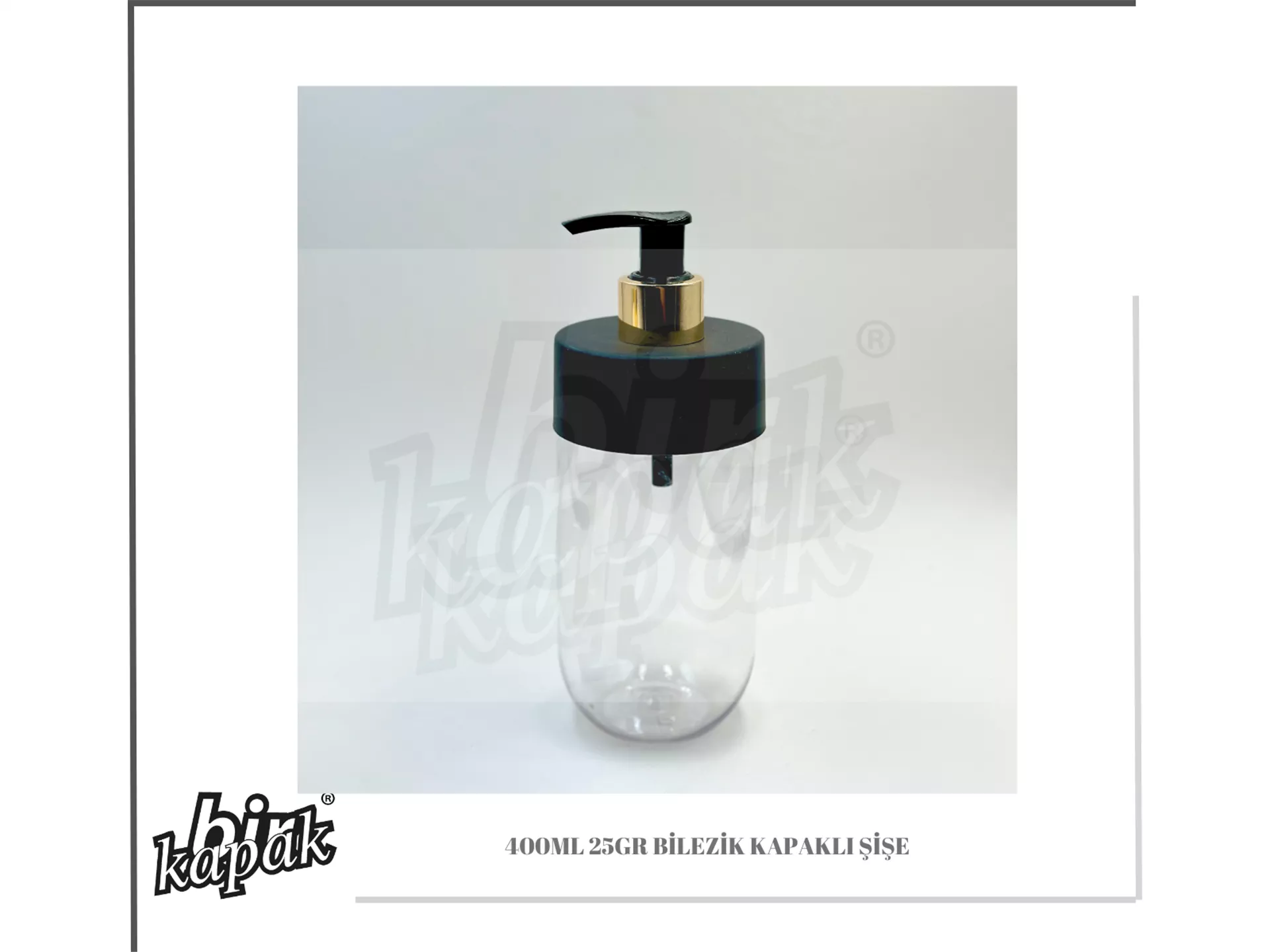 400ml bottle with ring cap