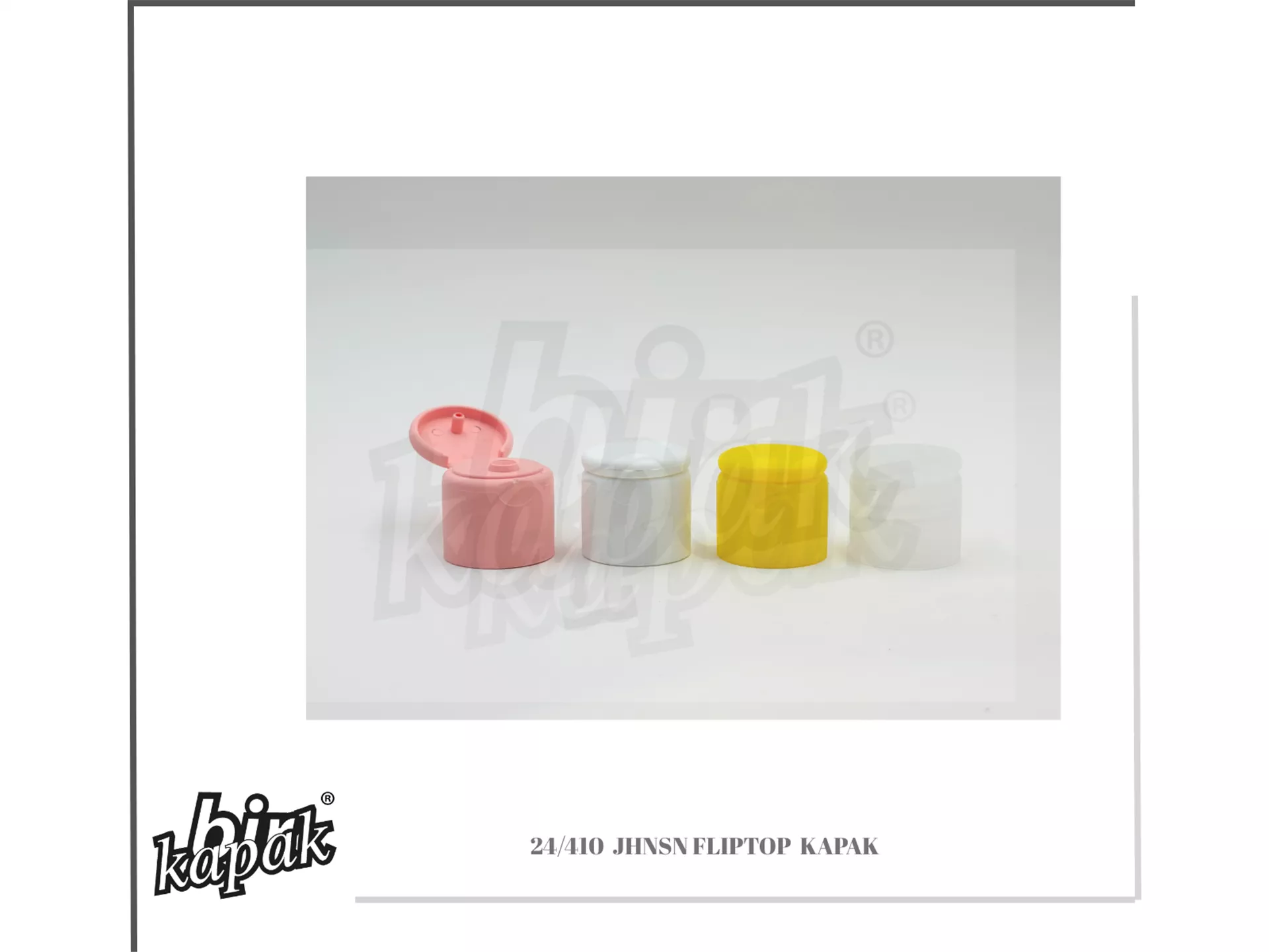 24/410 JHNSN FLIPTOP COVER