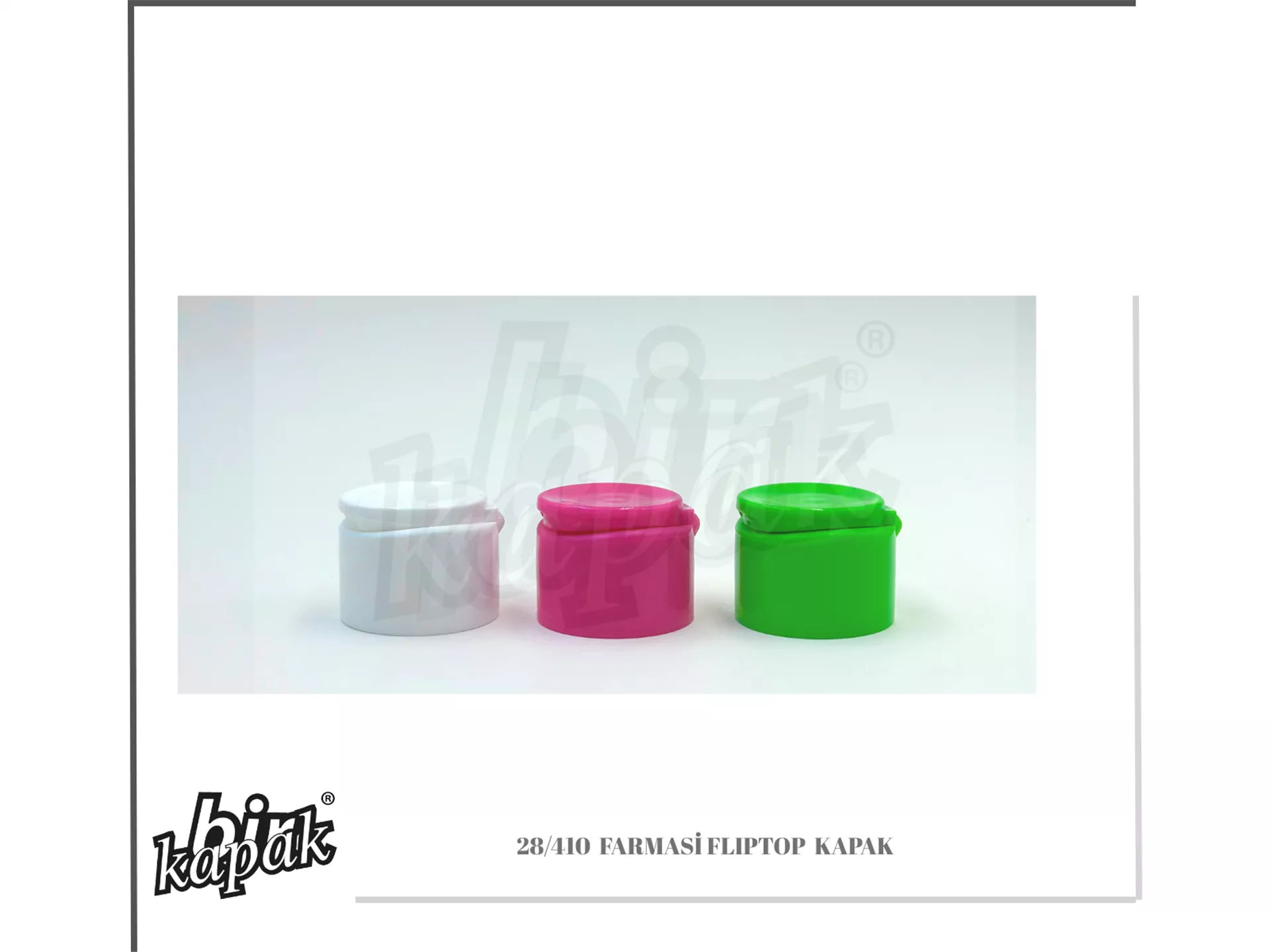 28/410 FARMASİ FLIPTOP KAPAK