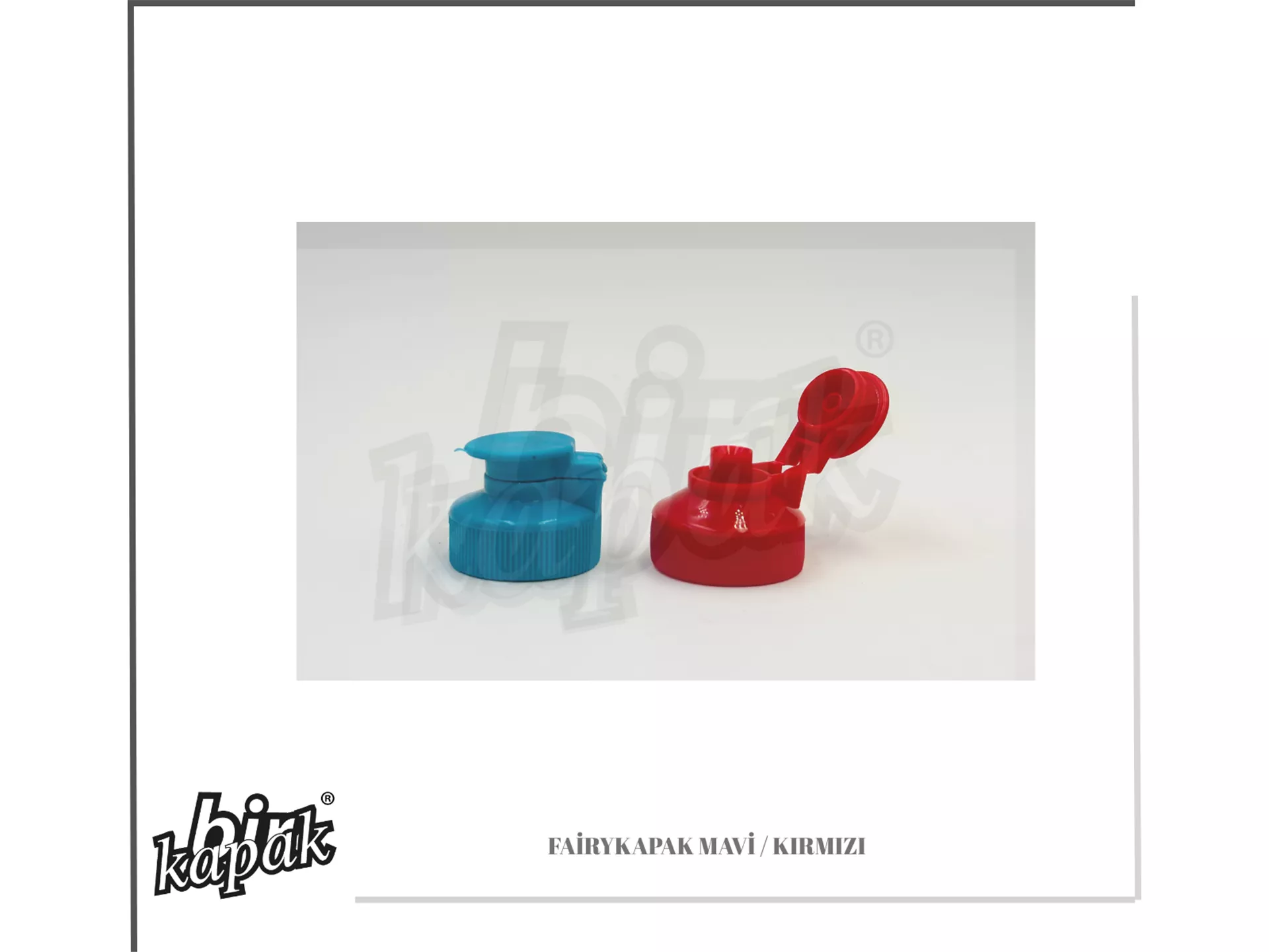 FAİRY KAPAK- KIRMIZI / MAVİ