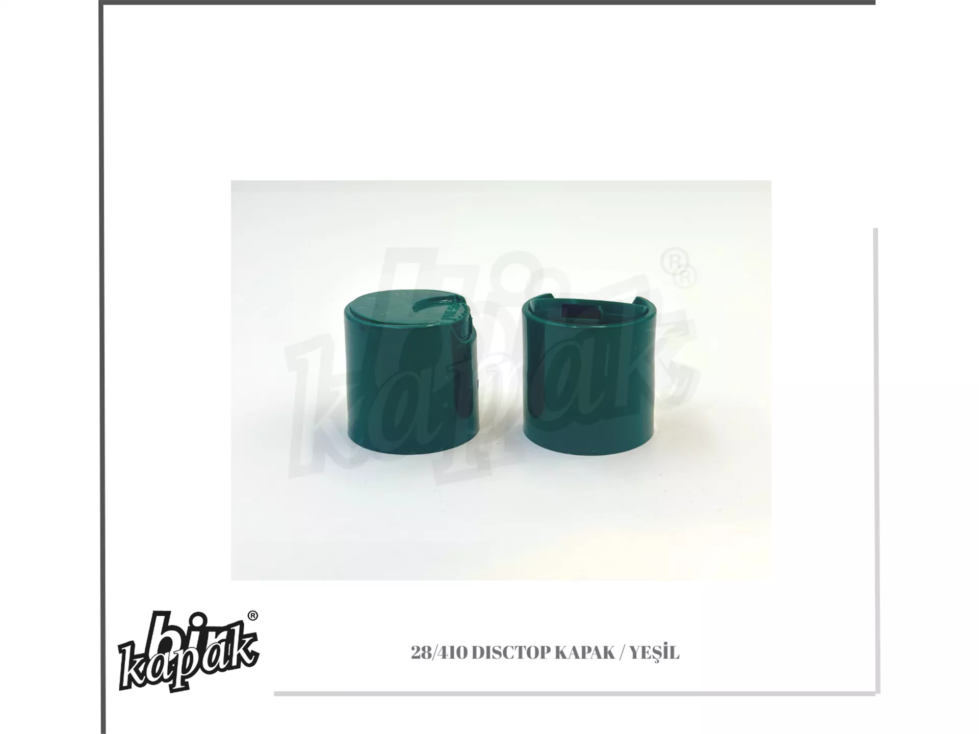 28/410 DISCTOP KAPAK - MOR / YEŞİL