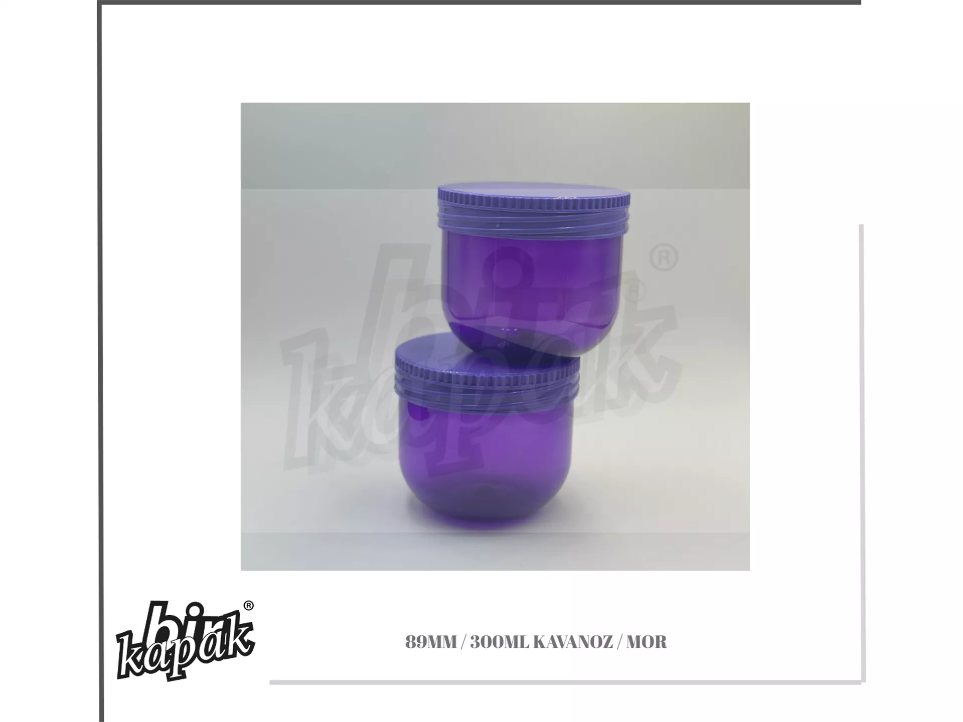 300ML KAVANOZ / MOR