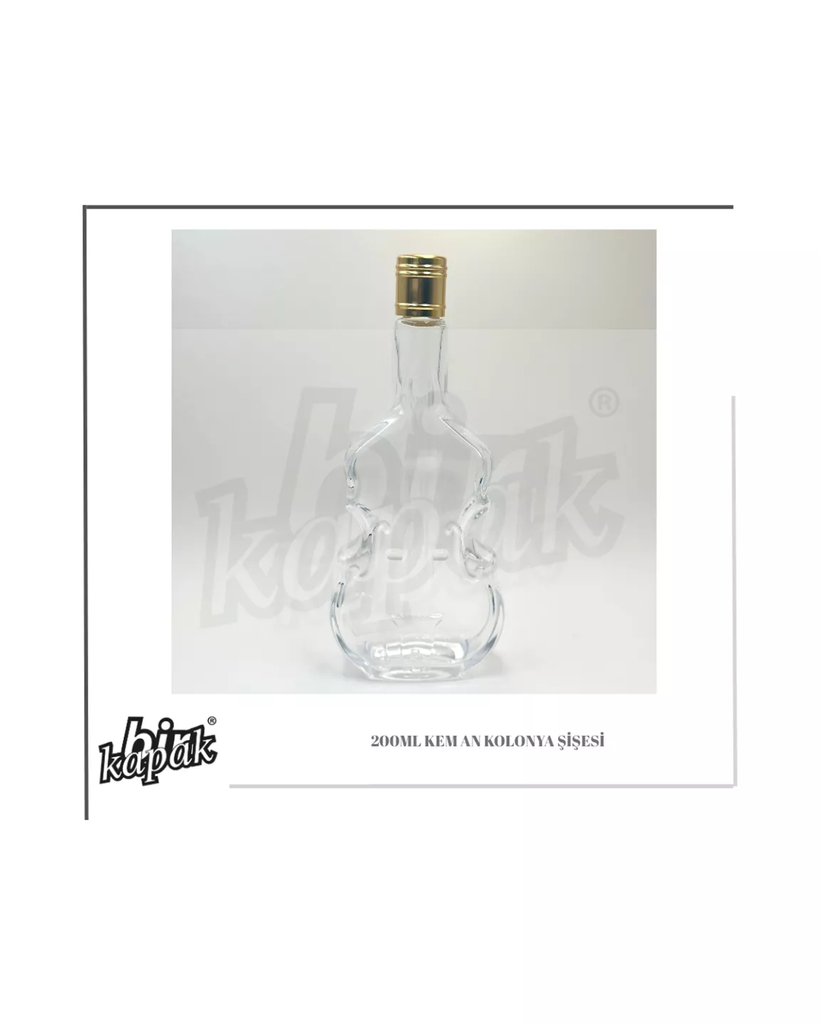 200ML KEMAN KOLONYA ŞİŞESİ