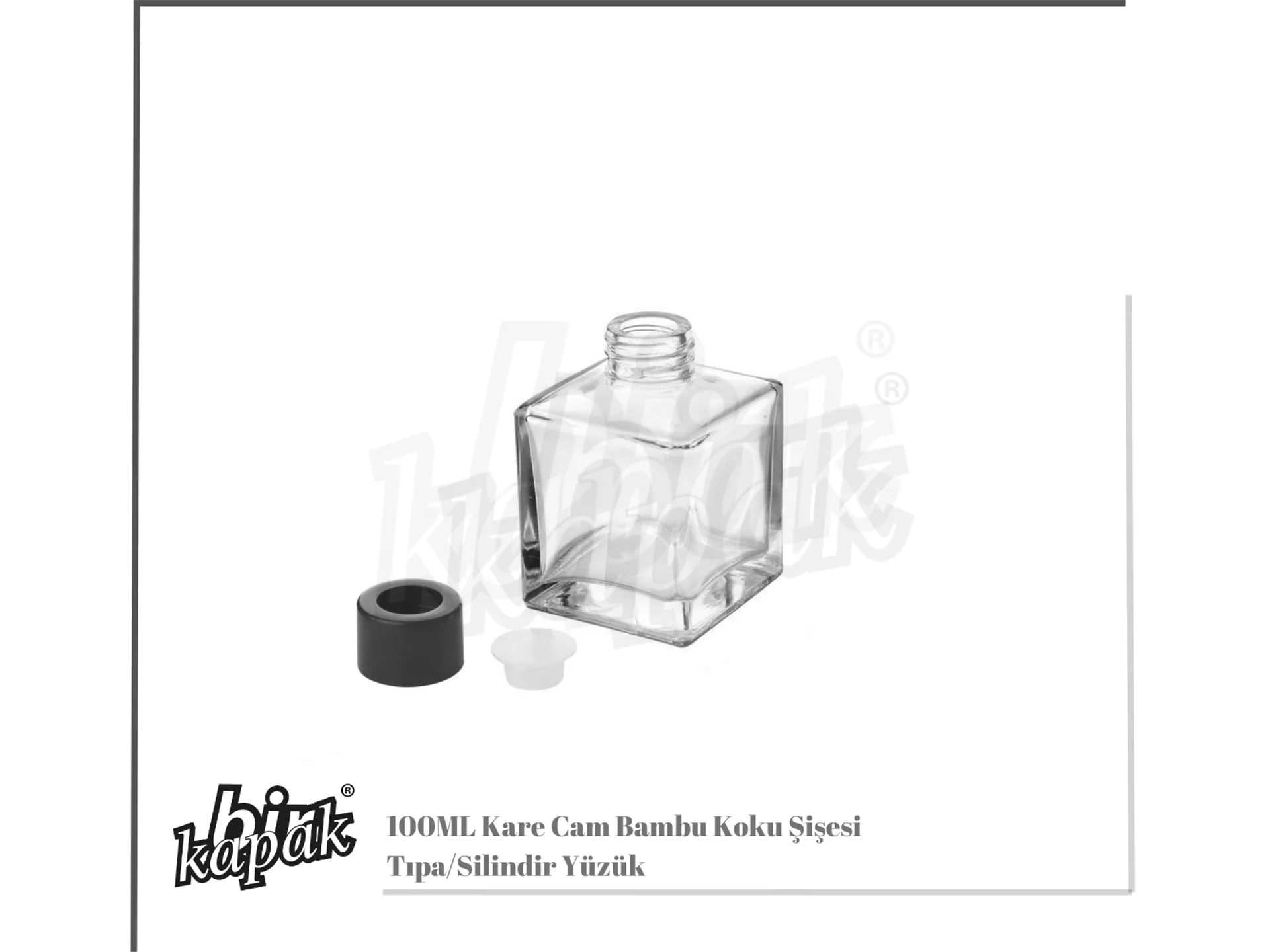 100ML KARE BAMBU KOKU ŞİŞE