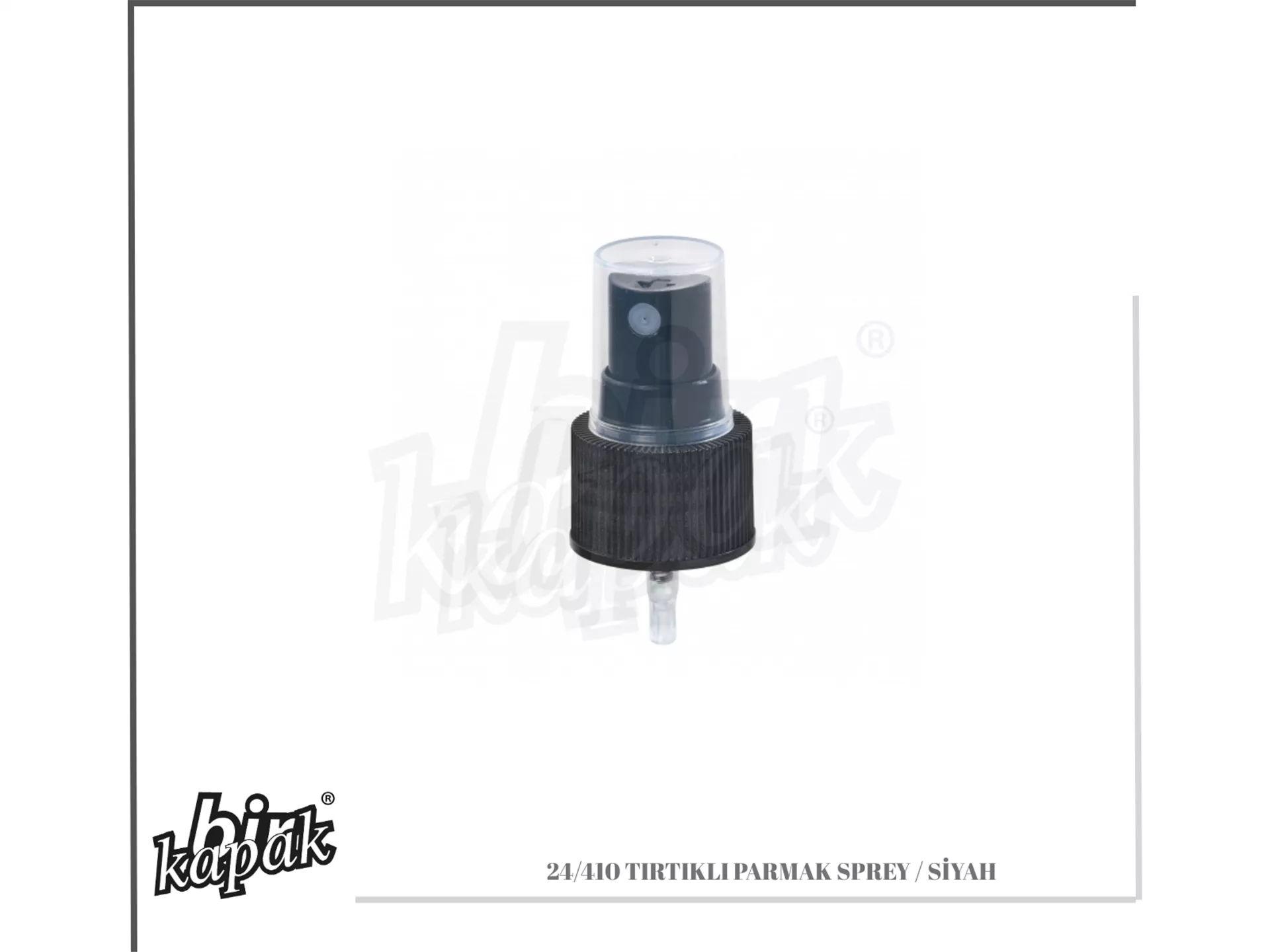 24/410 PARMAK SPREY / SİYAH TIRTIKLI