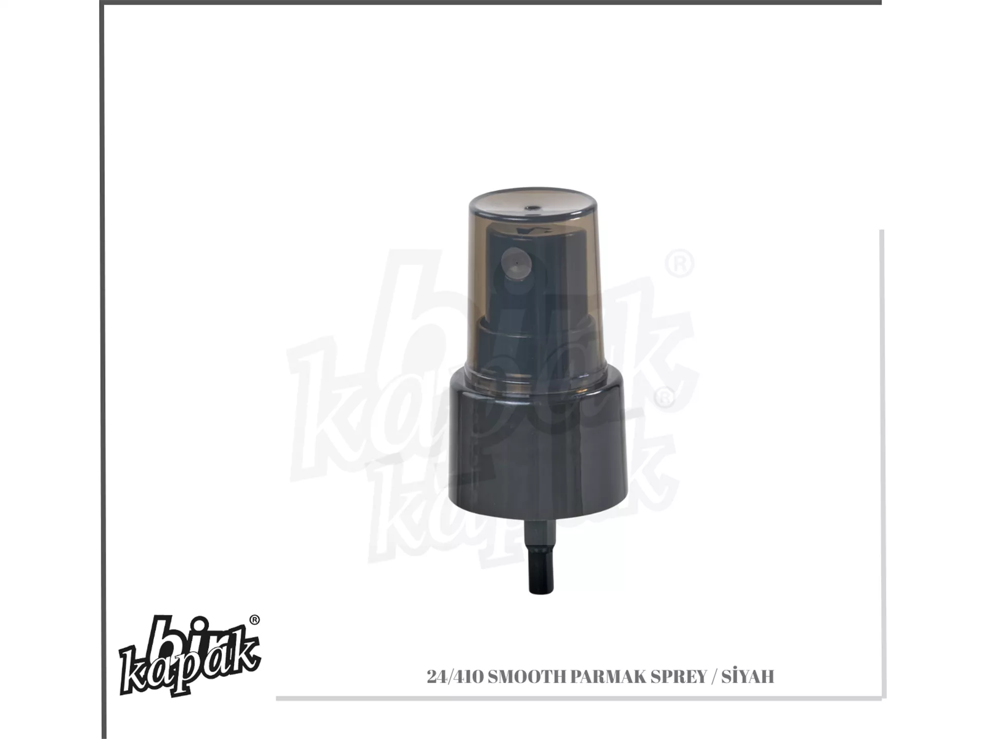 24/410 Finger Spray / Black Plain