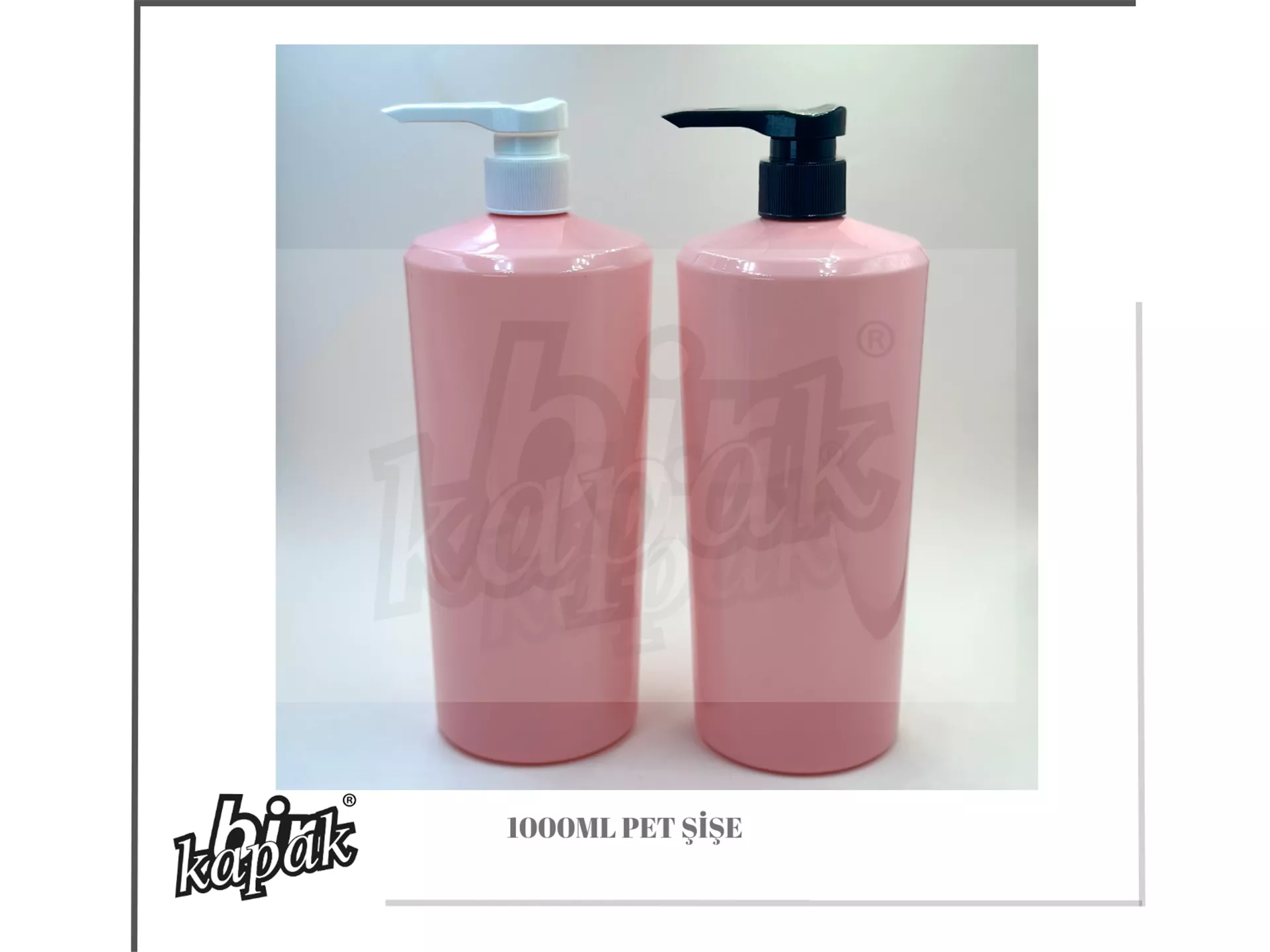1000ML ŞİŞE PEMBE