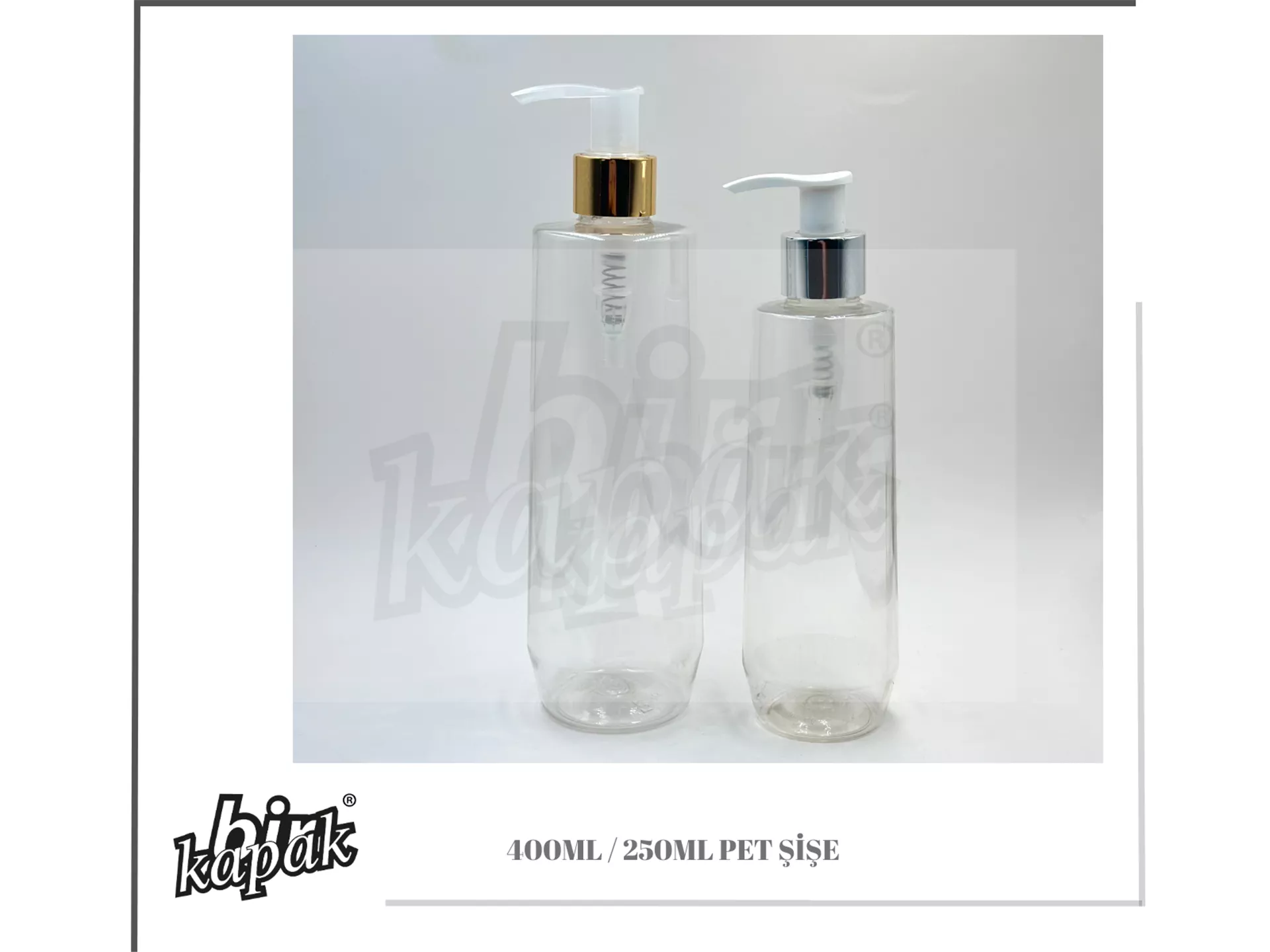 400ML / 250ML PET ŞİŞE
