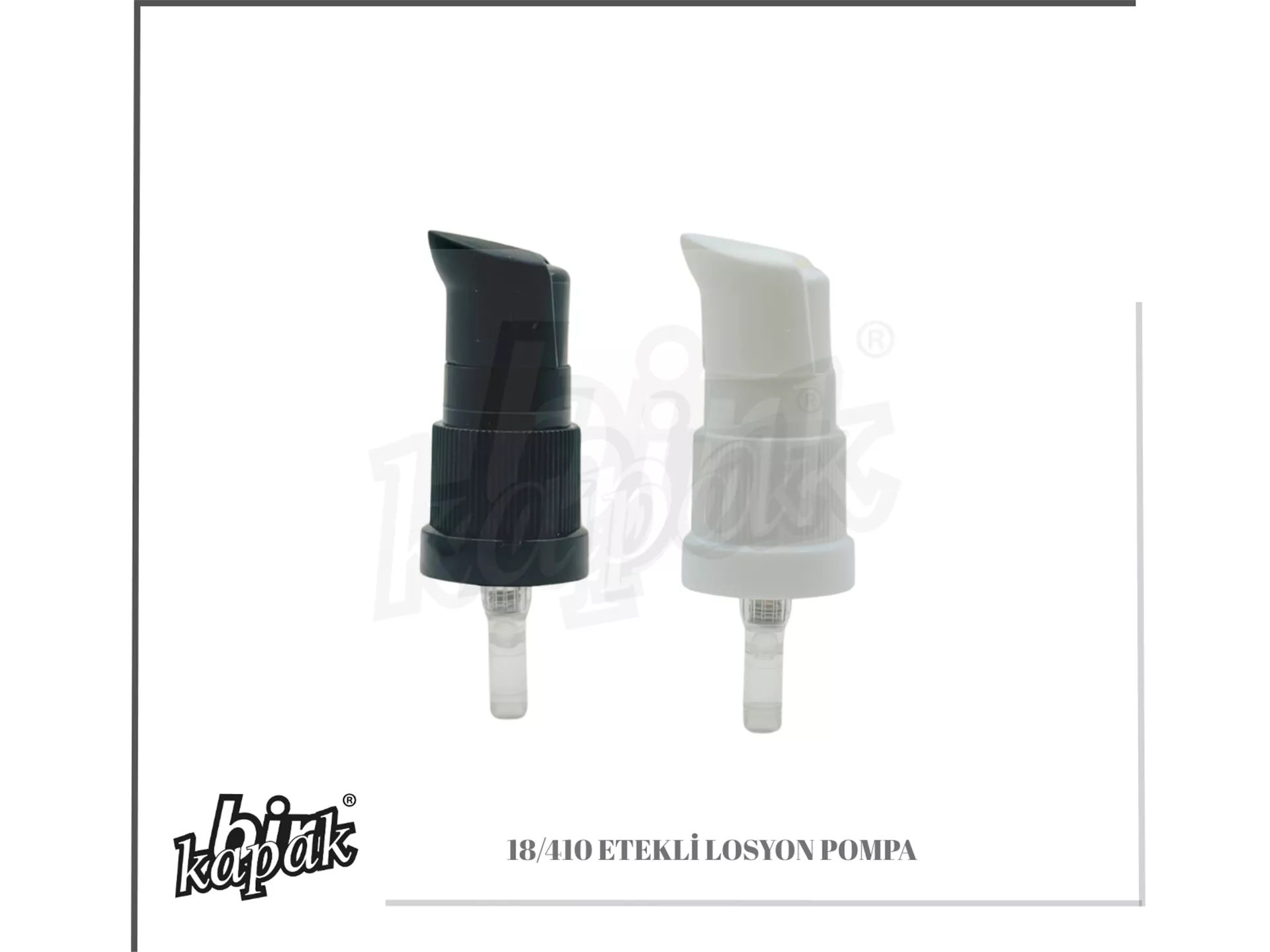 18/410 HALF-CAP SKIRT LOTION PUMP