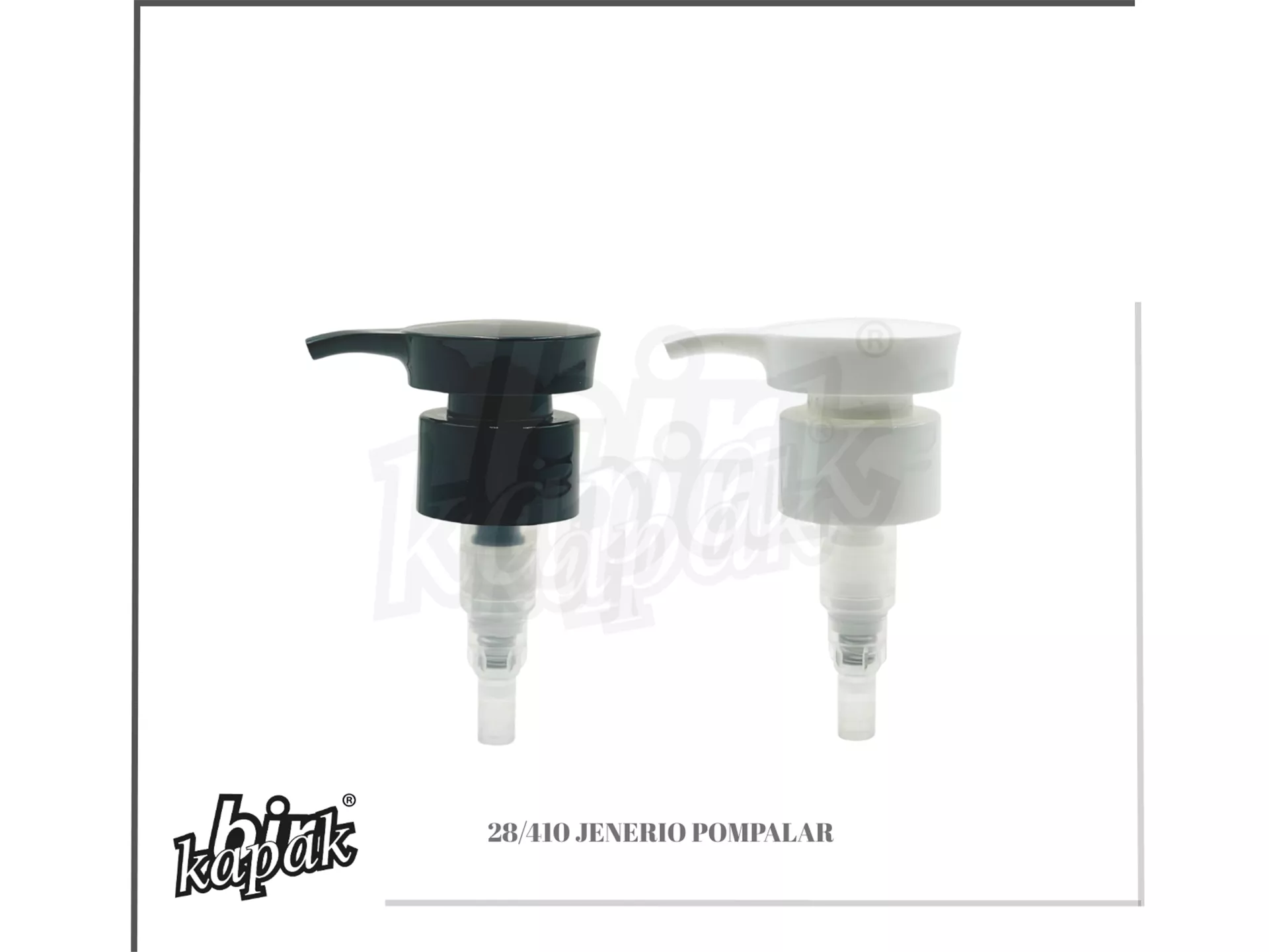 28/410 JENERIO POMPA / BEYAZ - SİYAH