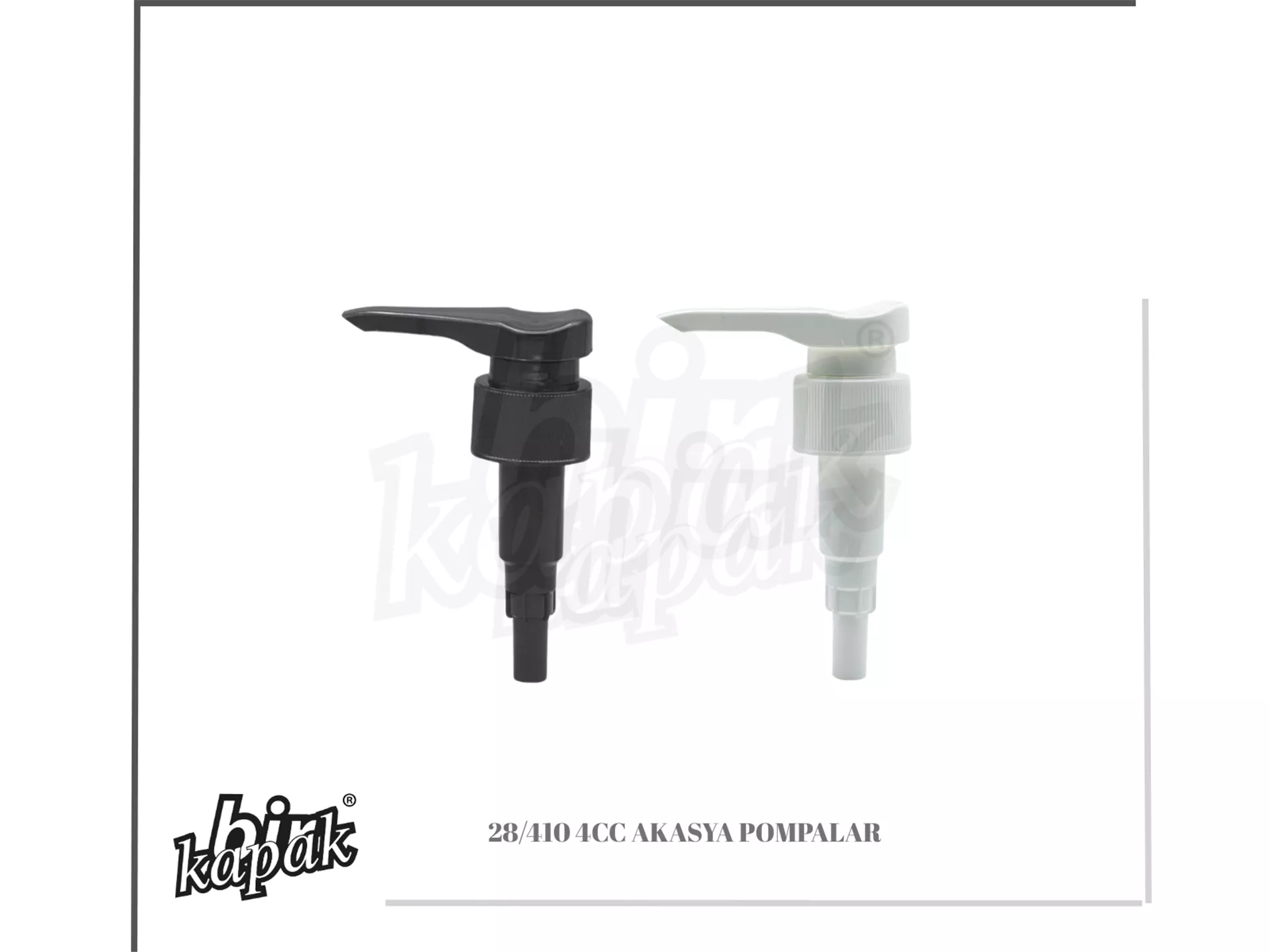 28/410 KARGA 4CC DOSING PUMP / BLACK - WHITE