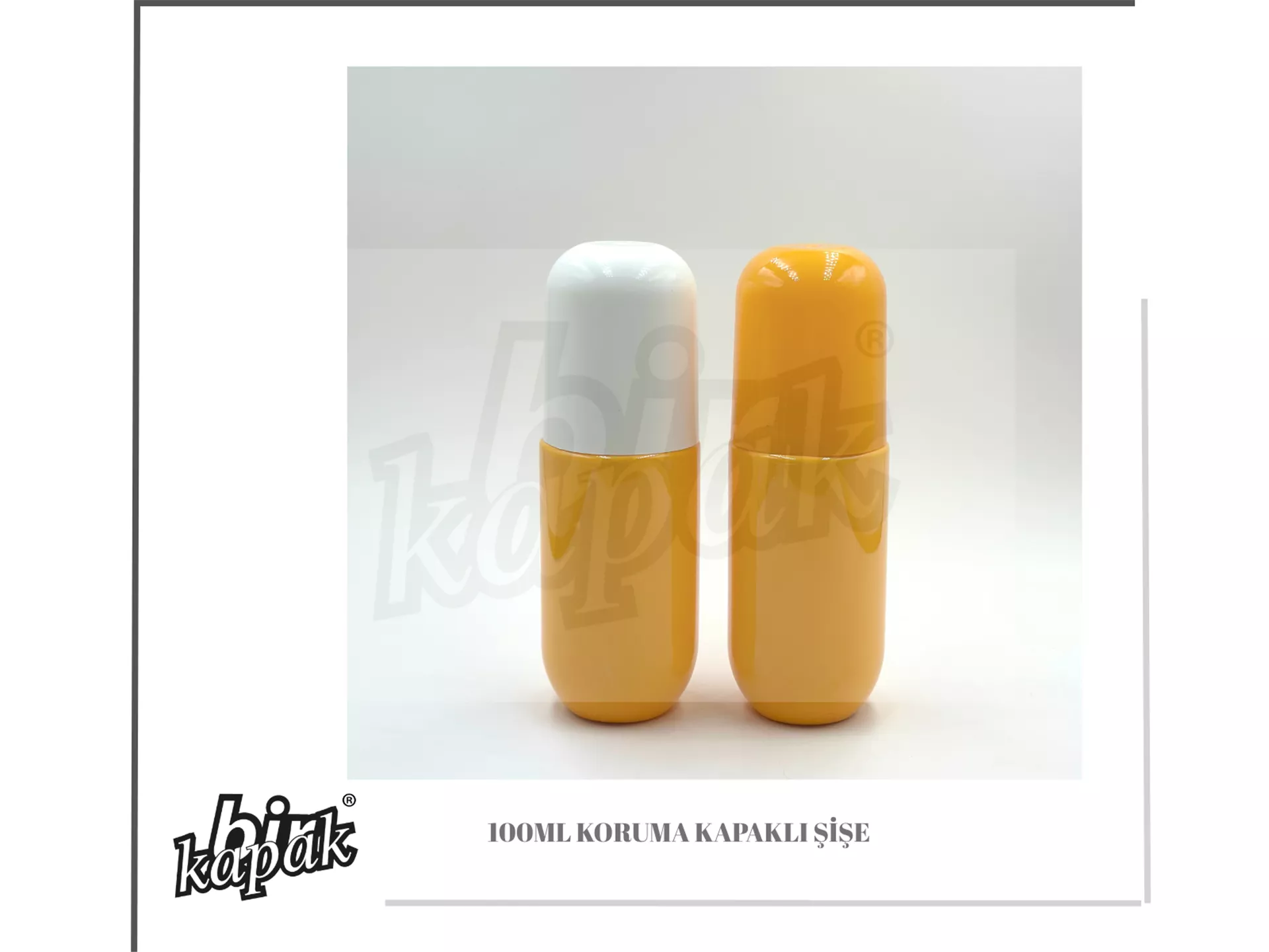 100ML KORUMA KAPAKLI ŞİŞE