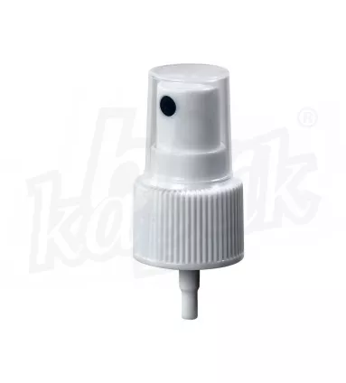24 MM FINGER SPRAY WITH SERVED BLACK LENS - WHITE