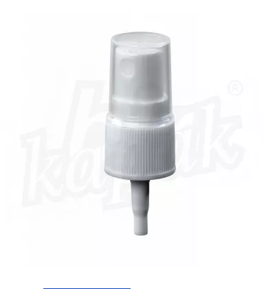 18 MM Finger Spray Ribbed - Black