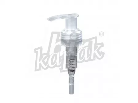 24/410 KARGA MODEL TIRTIKLI SIVI SABUN POMPASI - ŞEFFAF