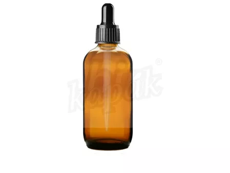 100 ML DROPPER ŞİŞE AMBER SİYAH CAM DAMLALIKLI - TAKIM