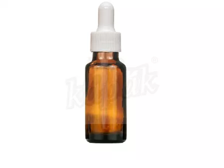 30 ML DAMLALIK ŞİŞE AMBER BEYAZ CAM DAMLALIKLI - TAKIM