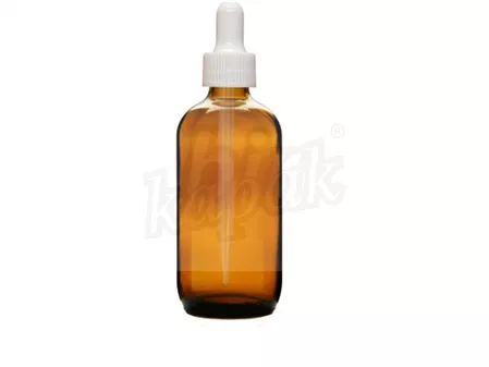 100 ML DAMLALIK ŞİŞE AMBER BEYAZ CAM DAMLALIKLI - TAKIM